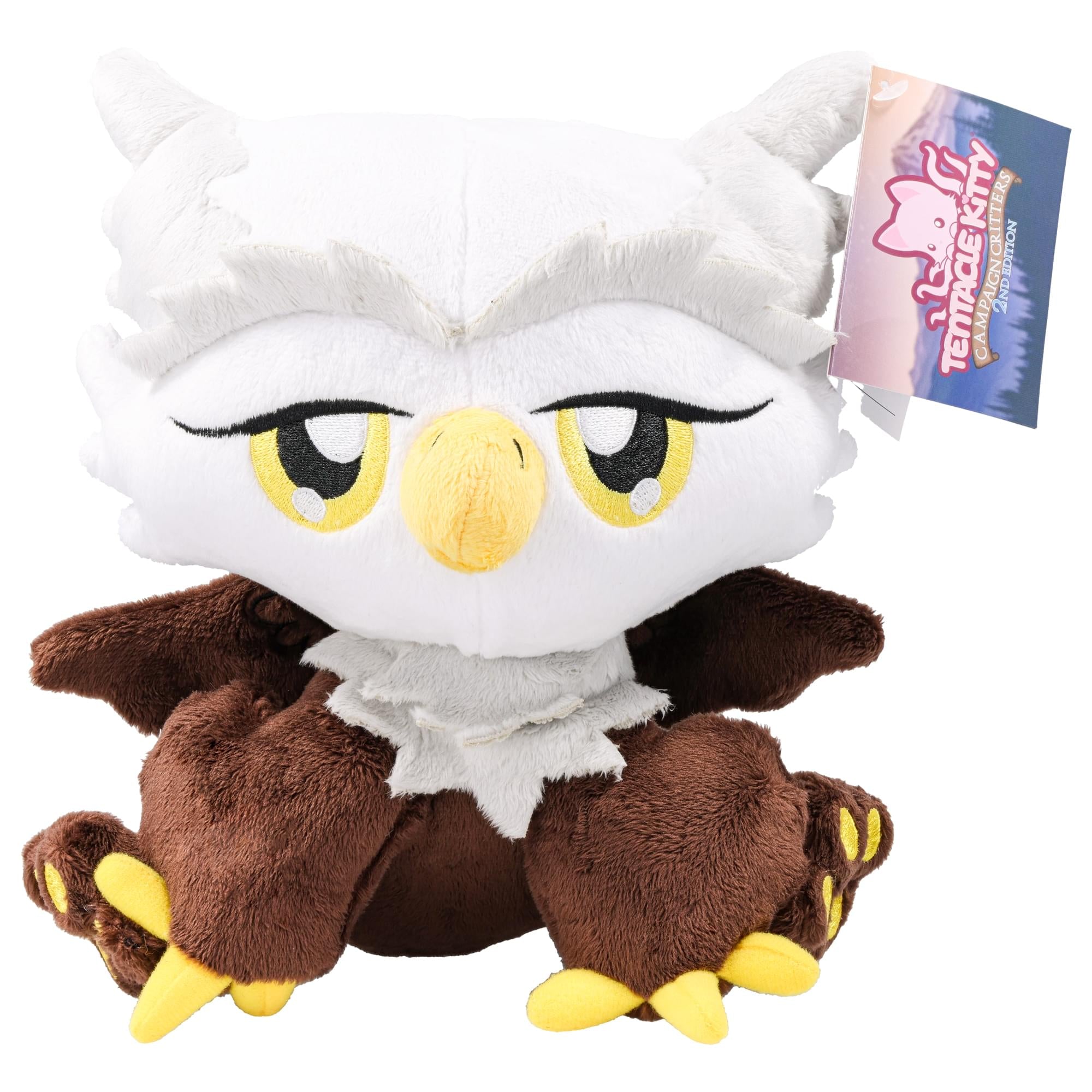 Tentacle Kitty Campaign Critters 2nd Edition Snowpeak Griffin 11-Inch Collector Plush