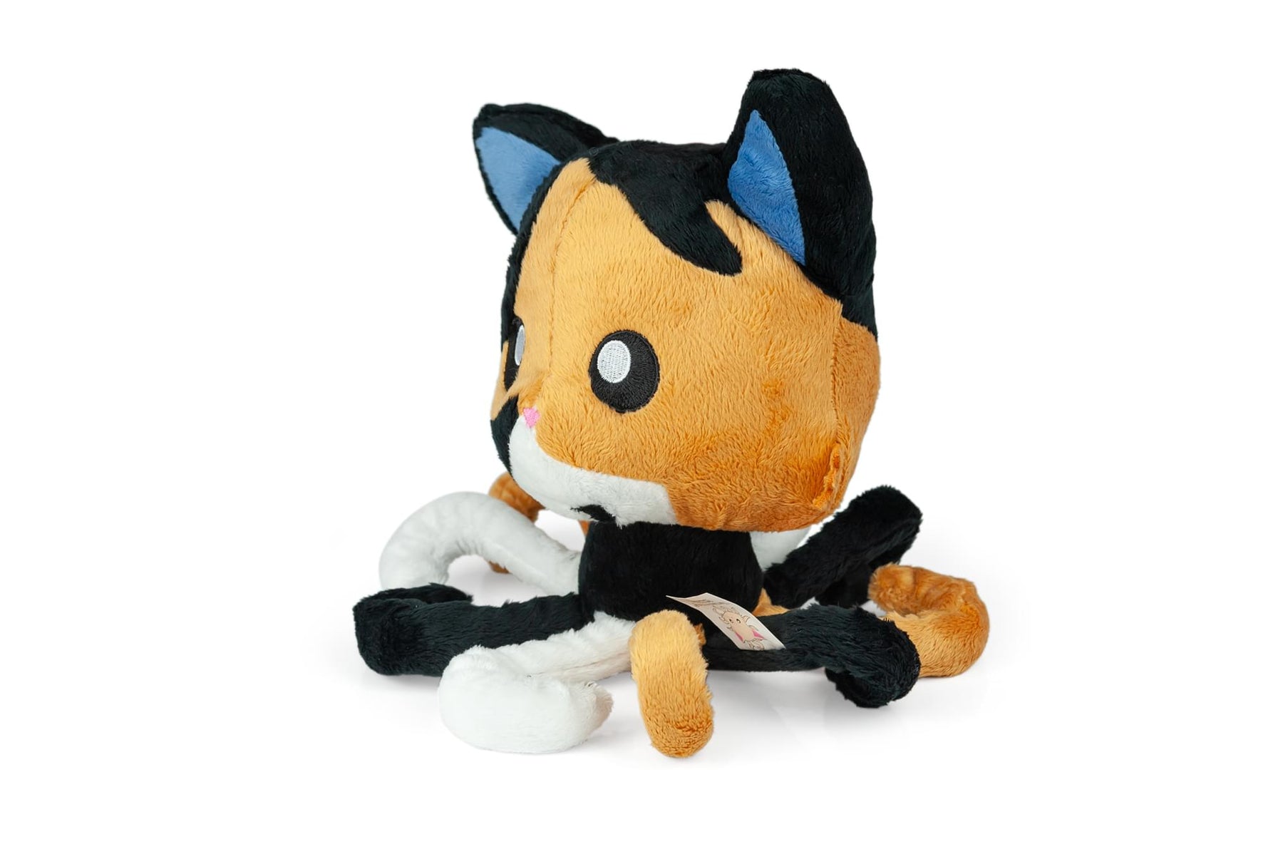 Tentacle Kitty 8 Inch Plush Calico