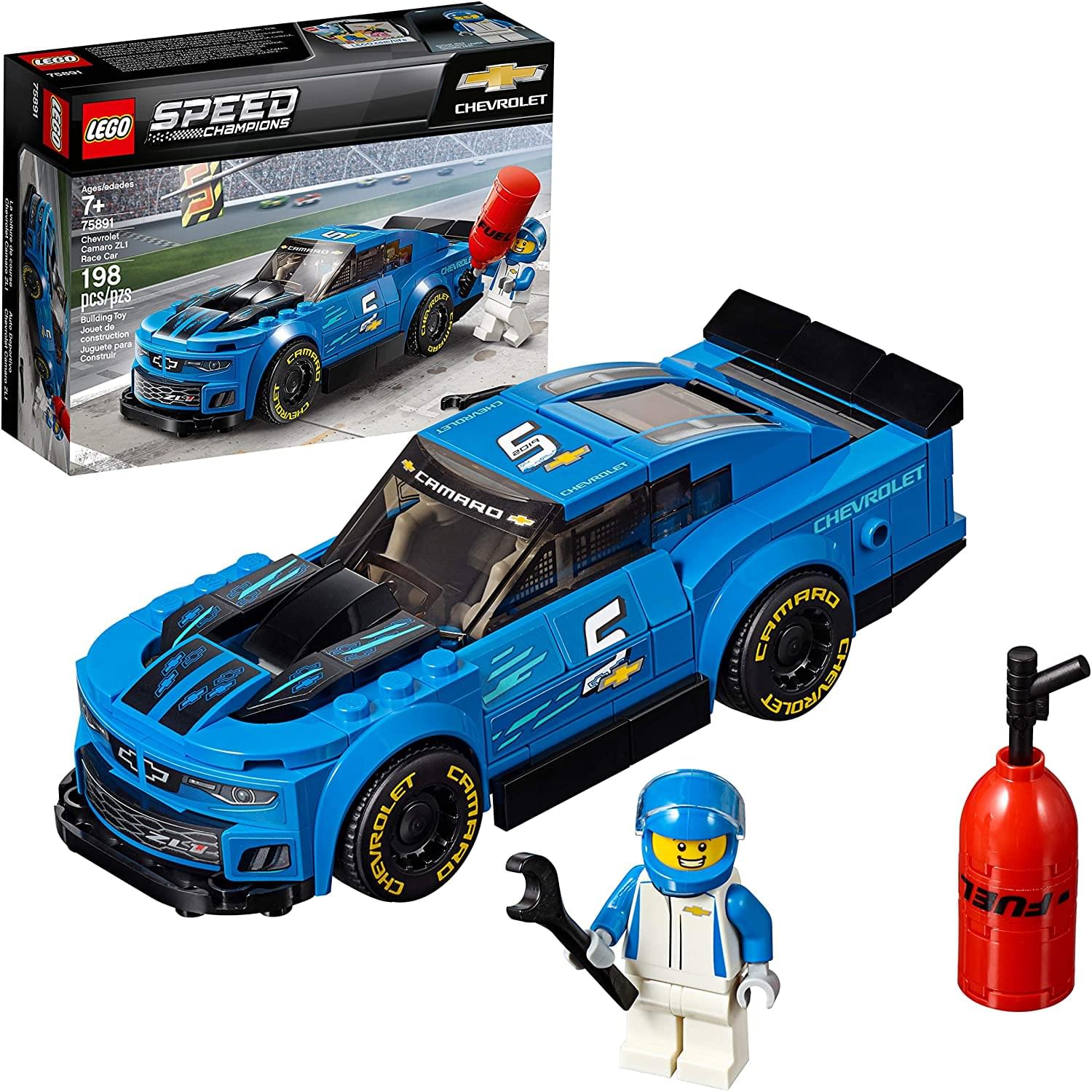 LEGO Speed Champions Chevrolet Camaro ZL1 198 Piece Building Kit
