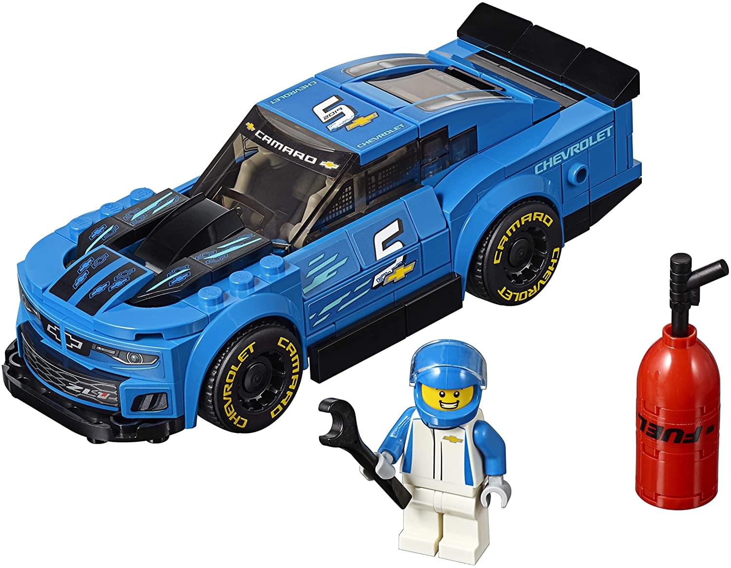 LEGO Speed Champions Chevrolet Camaro ZL1 198 Piece Building Kit