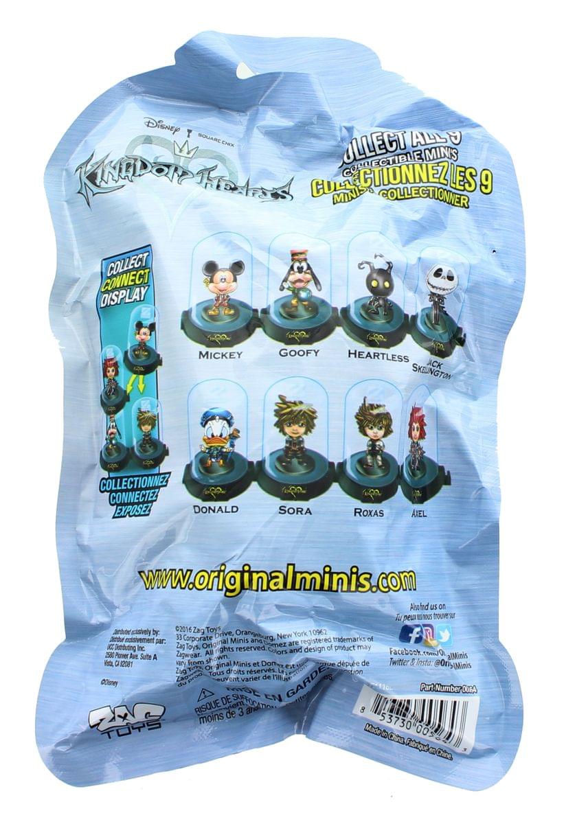 Kingdom Hearts Domez Blind Bag Collectible Minis - Lot of 3