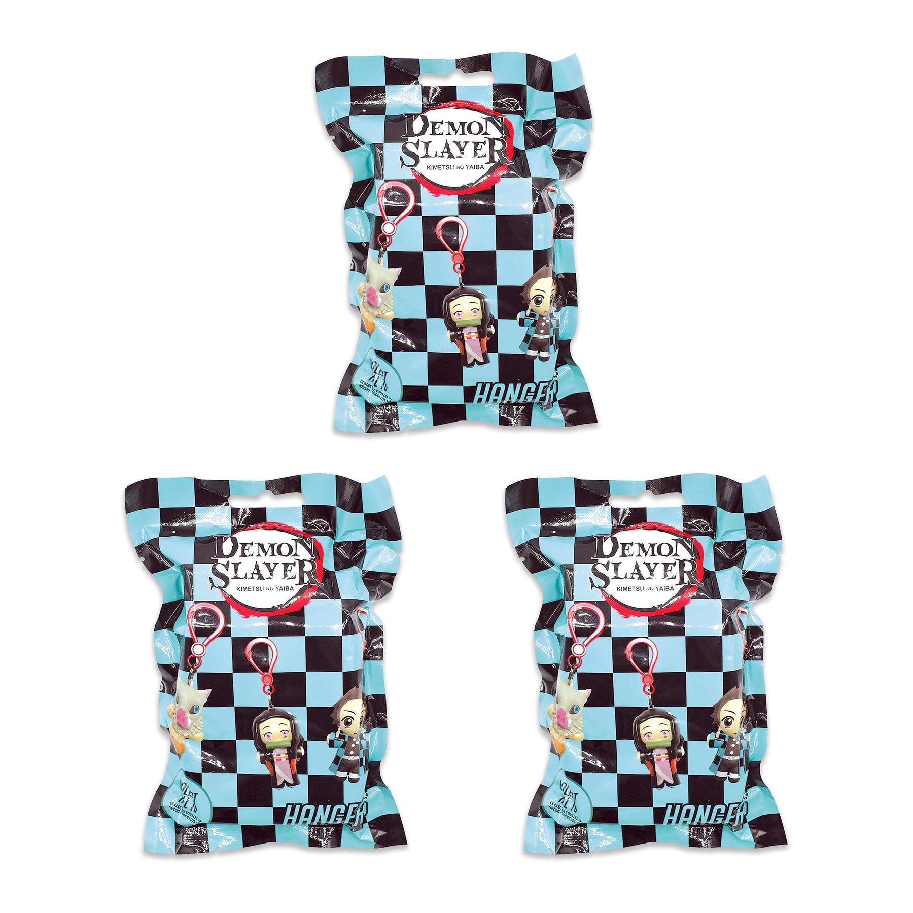 Demon Slayer Nitotan Mini Figure Mystery Pack | Lot of 3