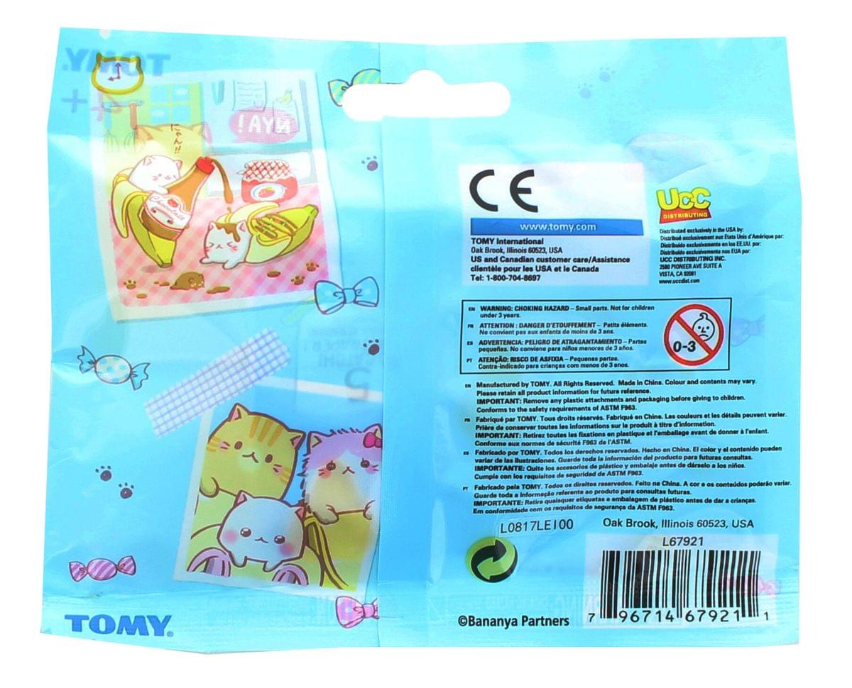 Bananya Blind Bag Dangler Keychain - Lot of 3