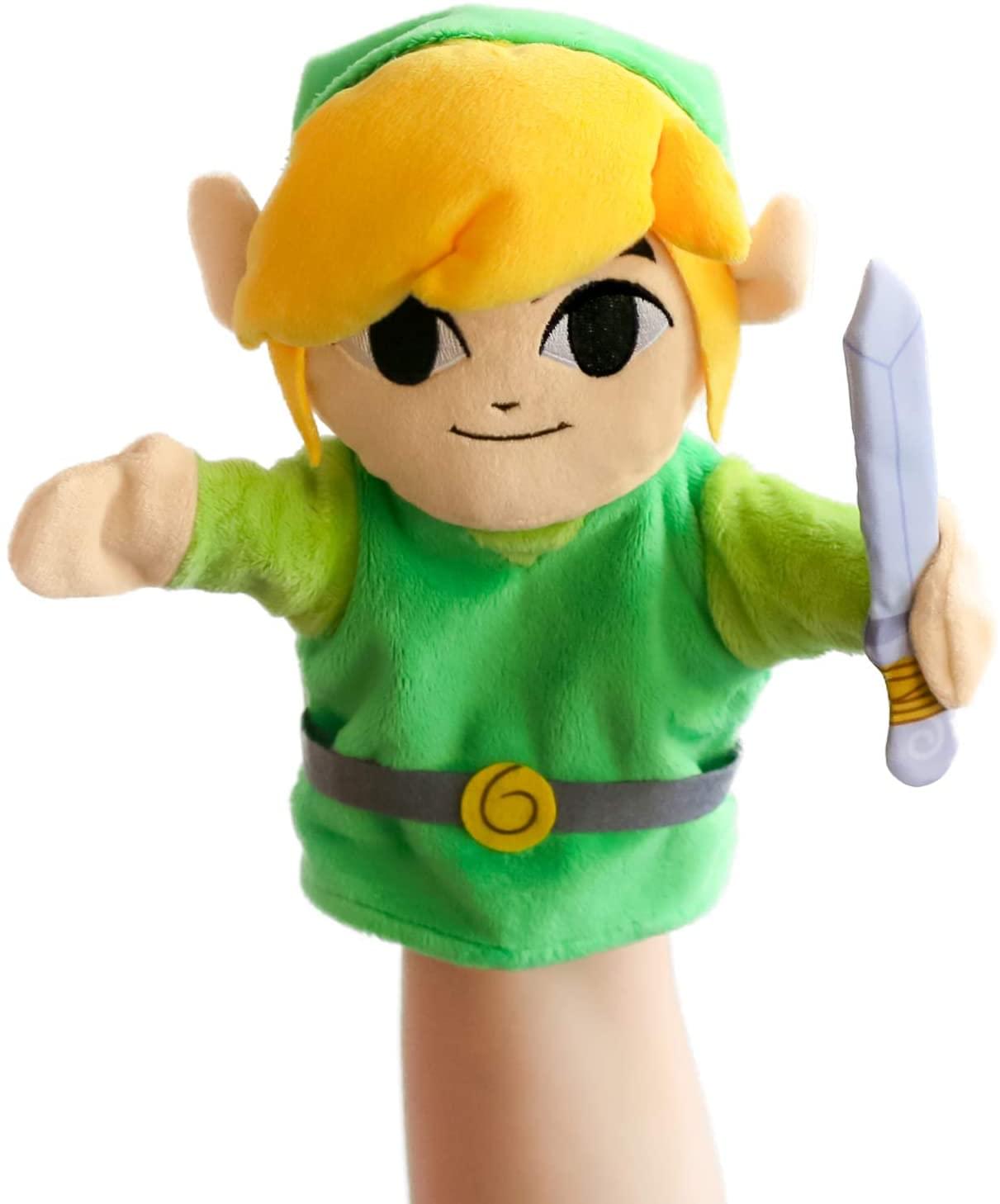 The Legend of Zelda 9 Inch Plush Hand Puppet | Link