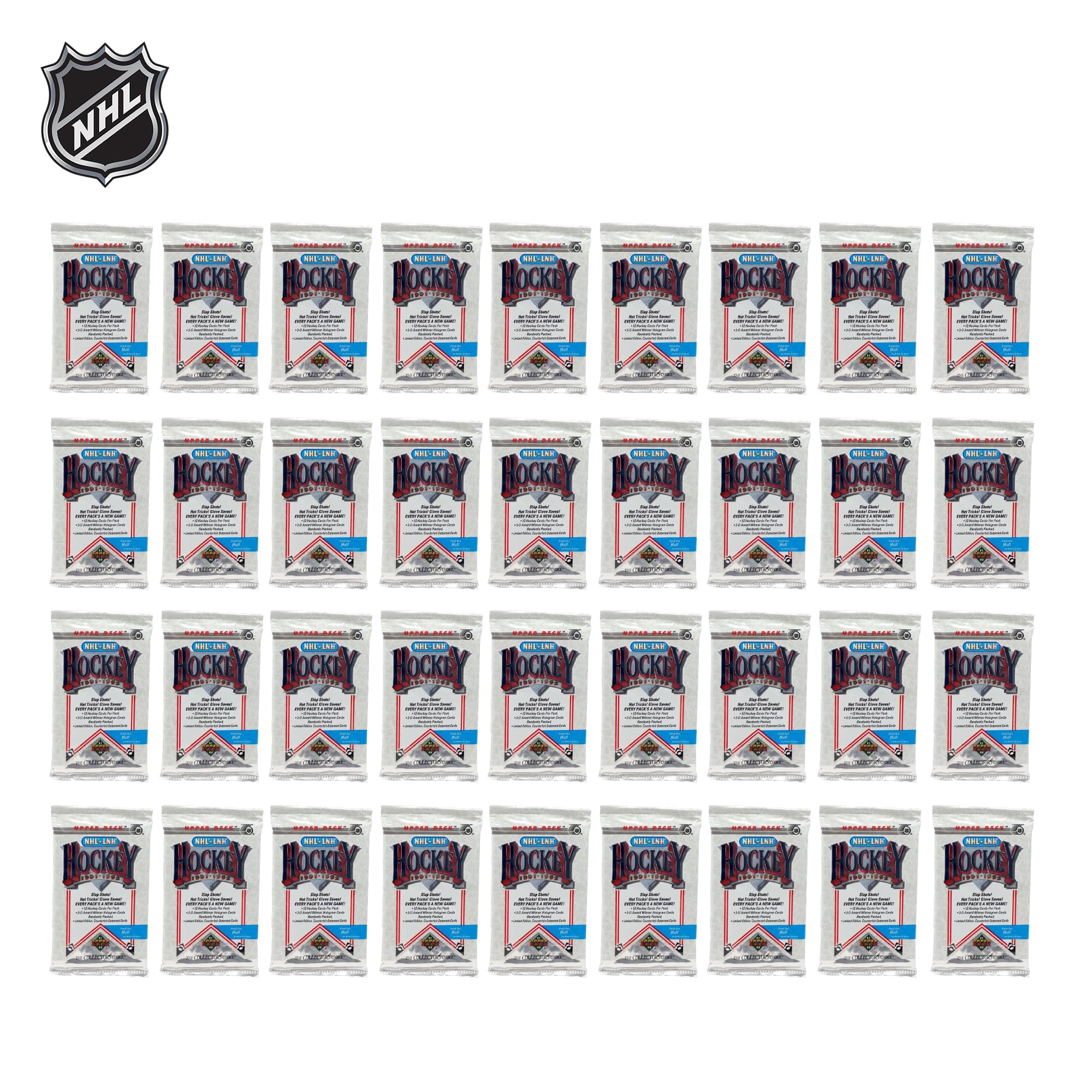 NHL 1991-92 Upper Deck Sealed Hockey Trading Card Box | 36 Packs