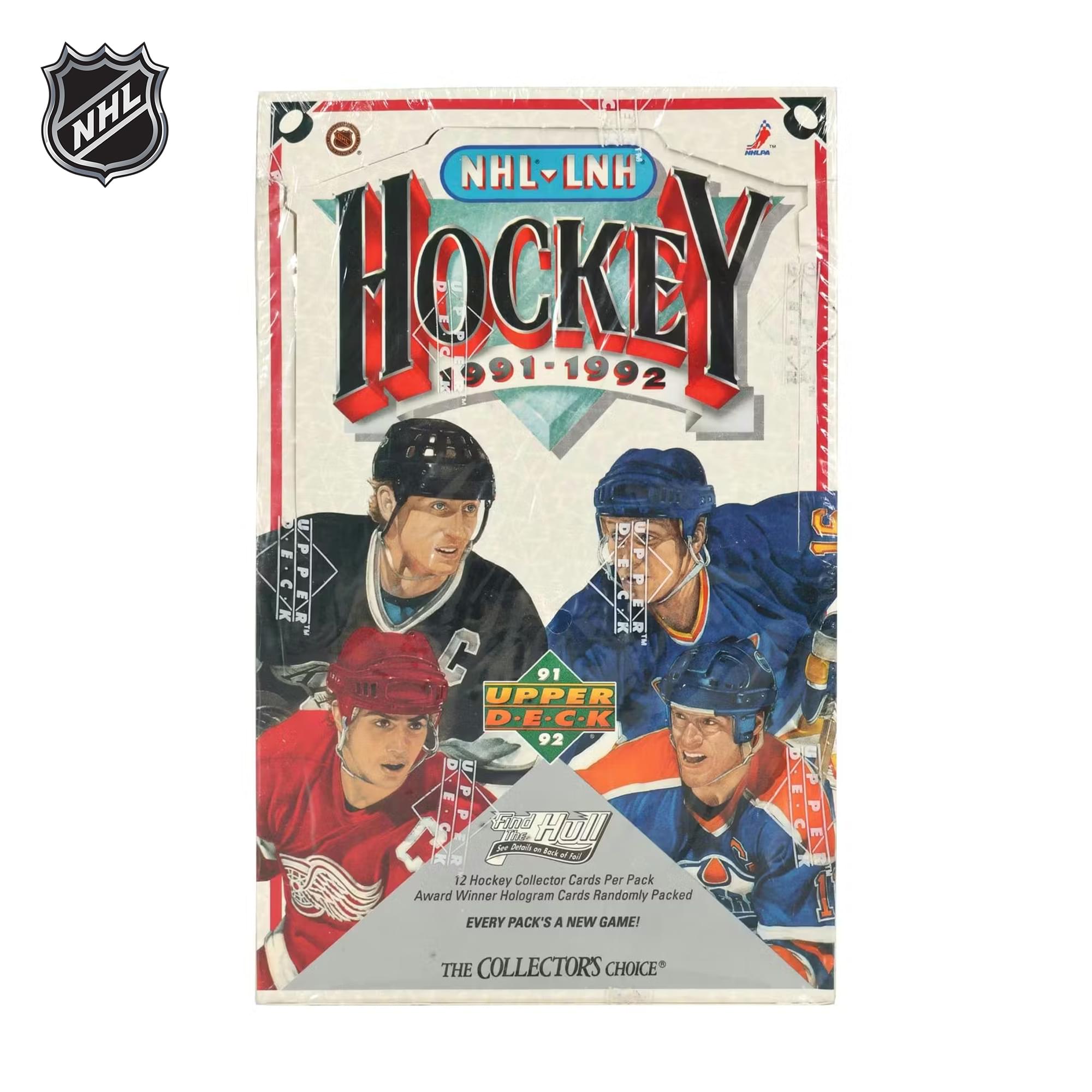 NHL 1991-92 Upper Deck Sealed Hockey Trading Card Box | 36 Packs