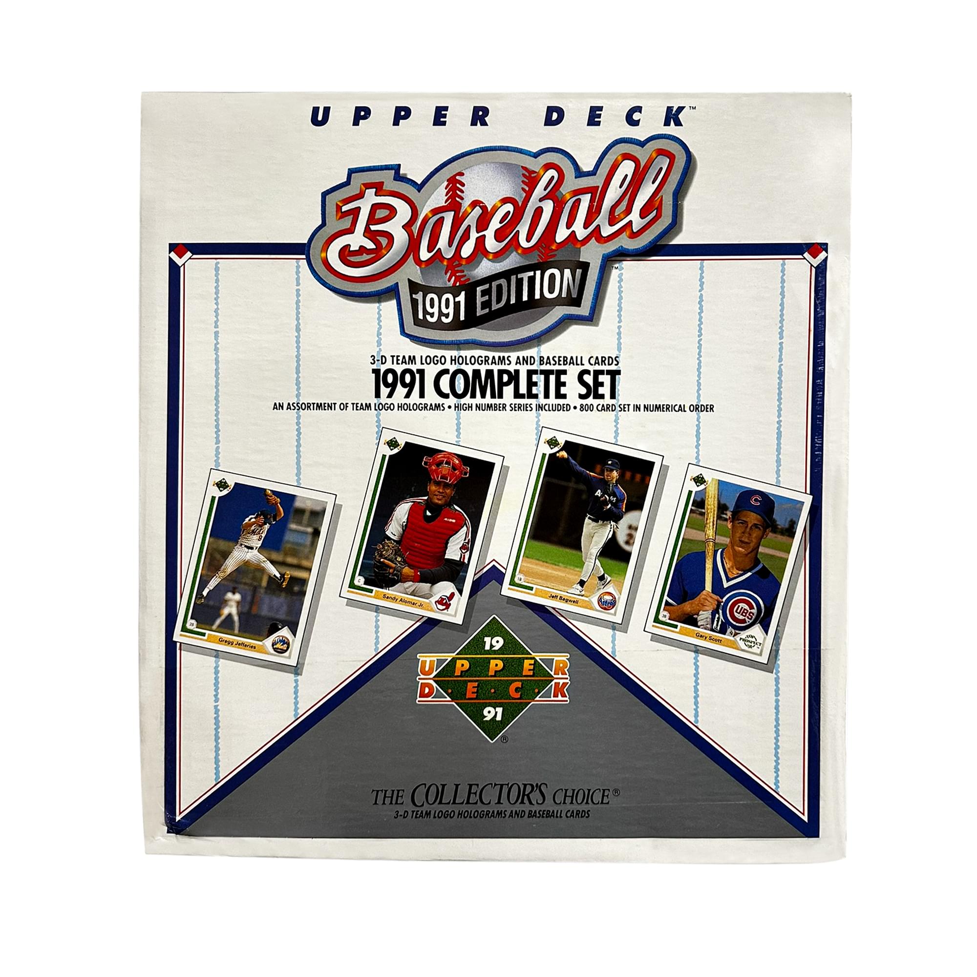 MLB 1991 Upper Deck Baseball Factory Sealed Set of 800 Cards