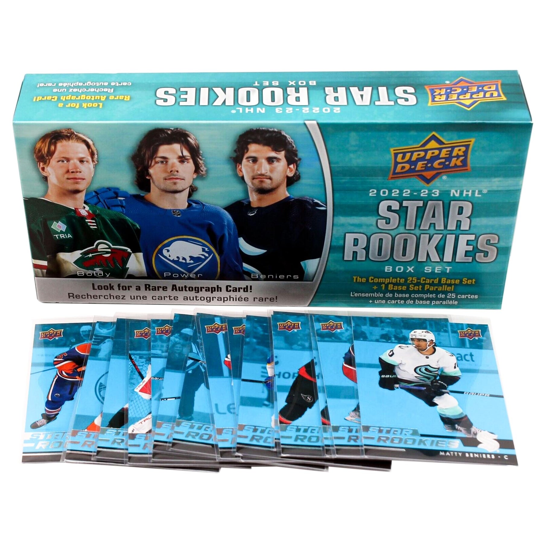 NHL 2022/23 Upper Deck Star Rookies Complete 25 Card Base Set