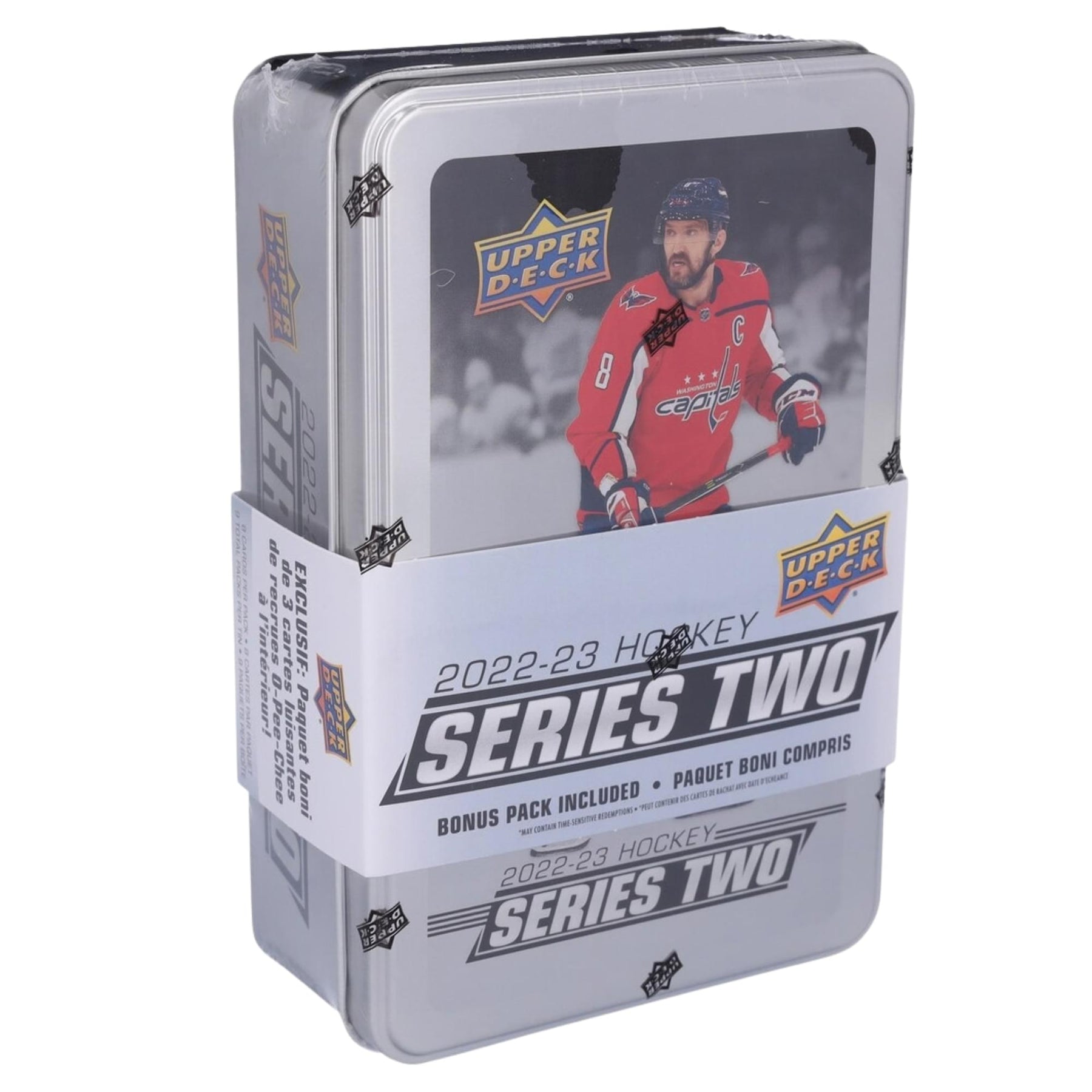 NHL 2022-23 Upper Deck Hockey Series 2 Sealed Tin | 9 Packs