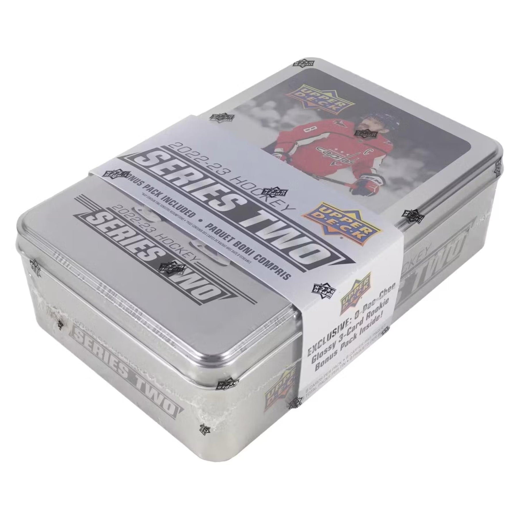 NHL 2022-23 Upper Deck Hockey Series 2 Sealed Tin | 9 Packs