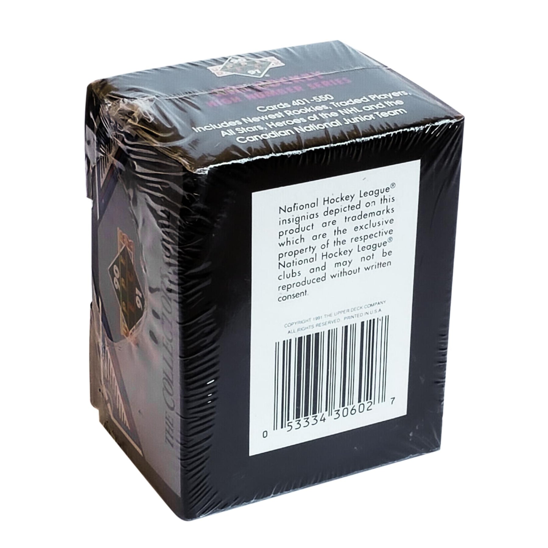 NHL 1990/91 Upper Deck Hockey High Series