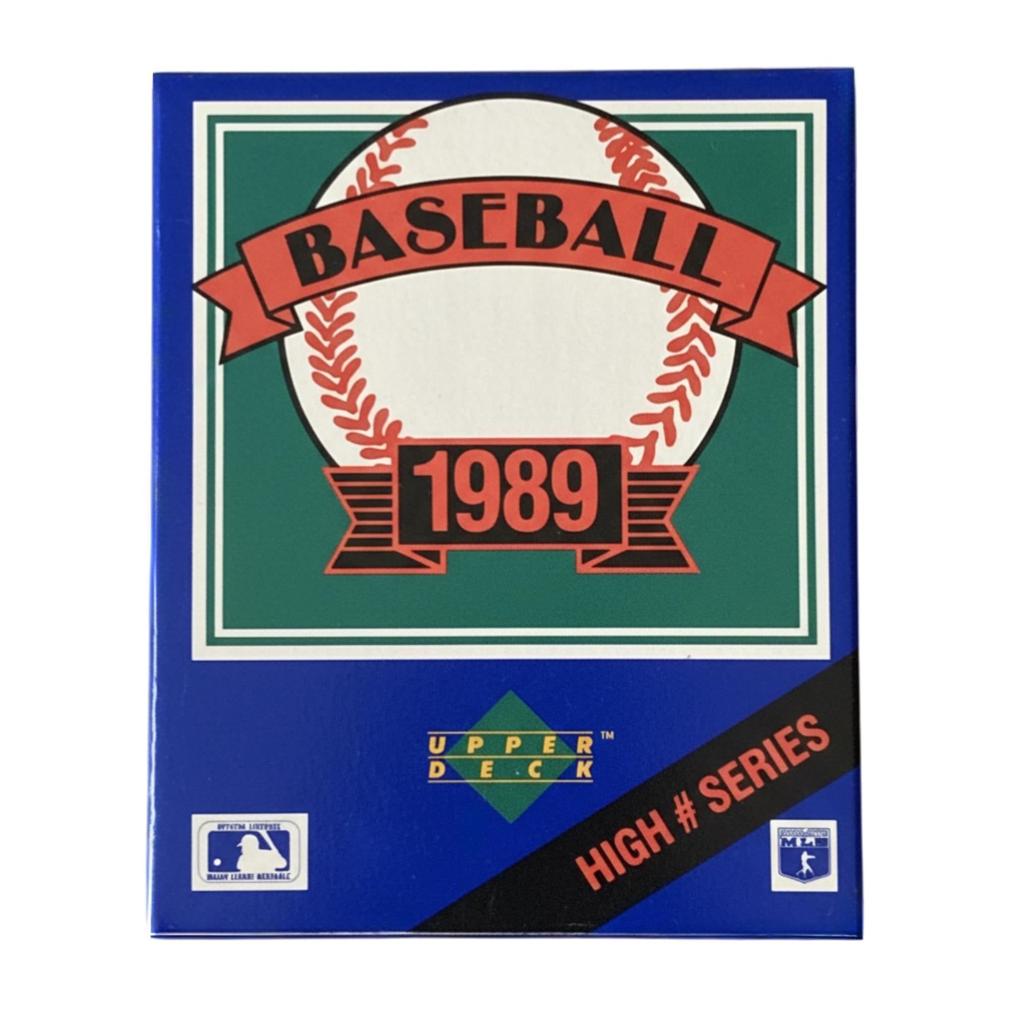 MLB 1989 Upper Deck Baseball High # Series Set | 100 Cards