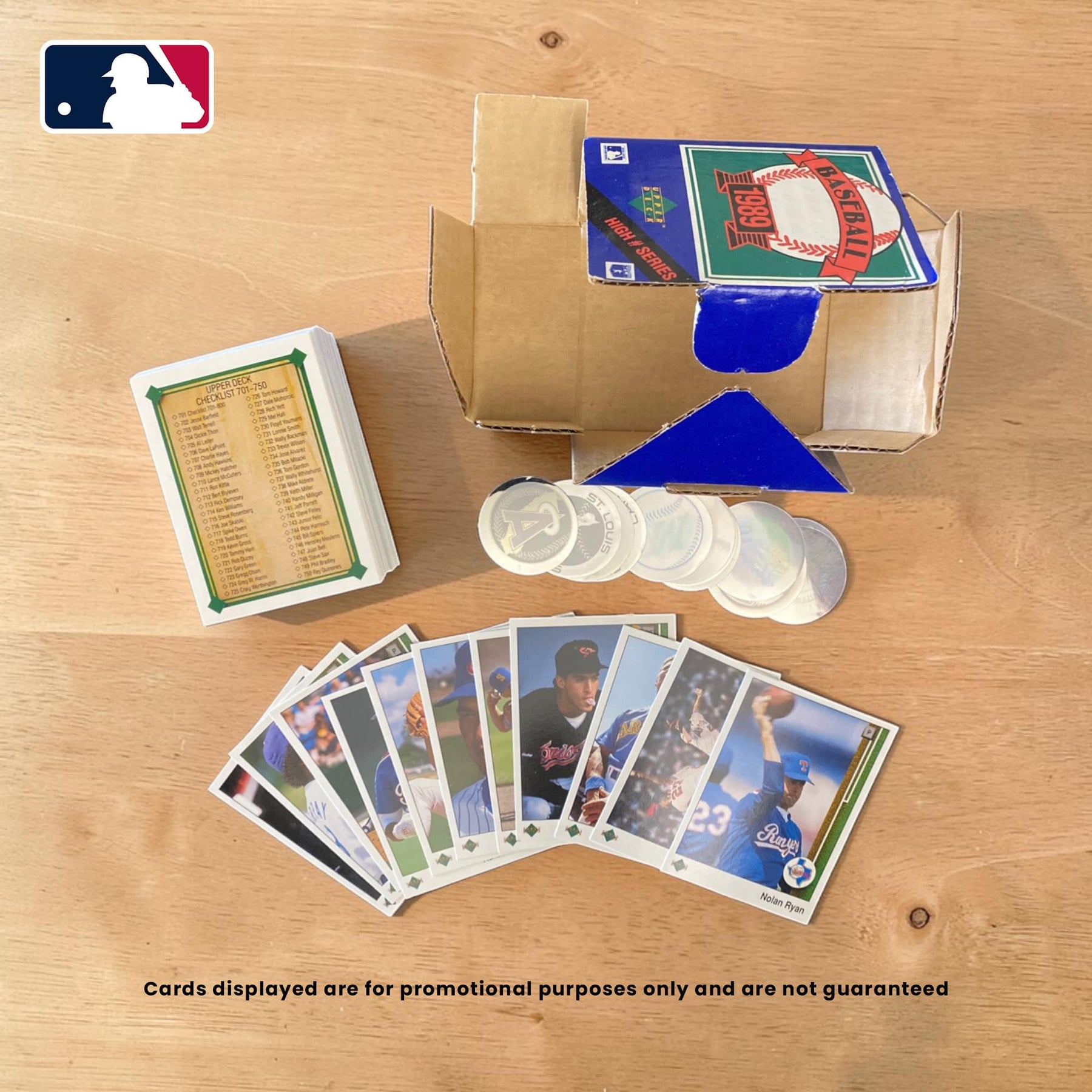 MLB 1989 Upper Deck Baseball High # Series Set | 100 Cards