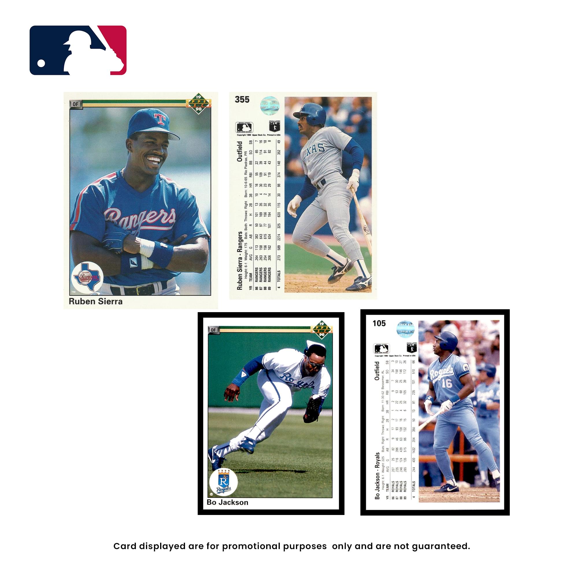 MLB 1990 Upper Deck Baseball Complete Card Set | 800 Cards
