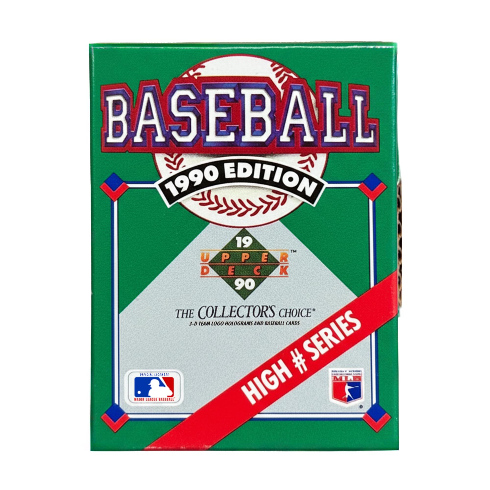 MLB 1990 Upper Deck Baseball High # Series Set | 100 Cards