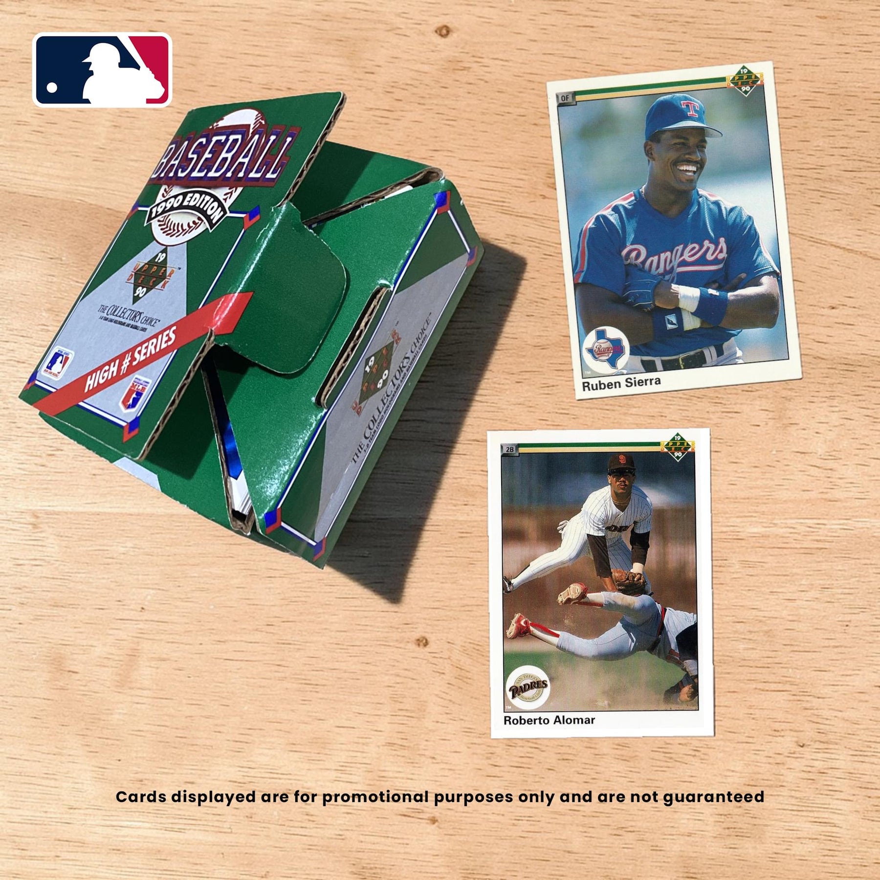 MLB 1990 Upper Deck Baseball High # Series Set | 100 Cards