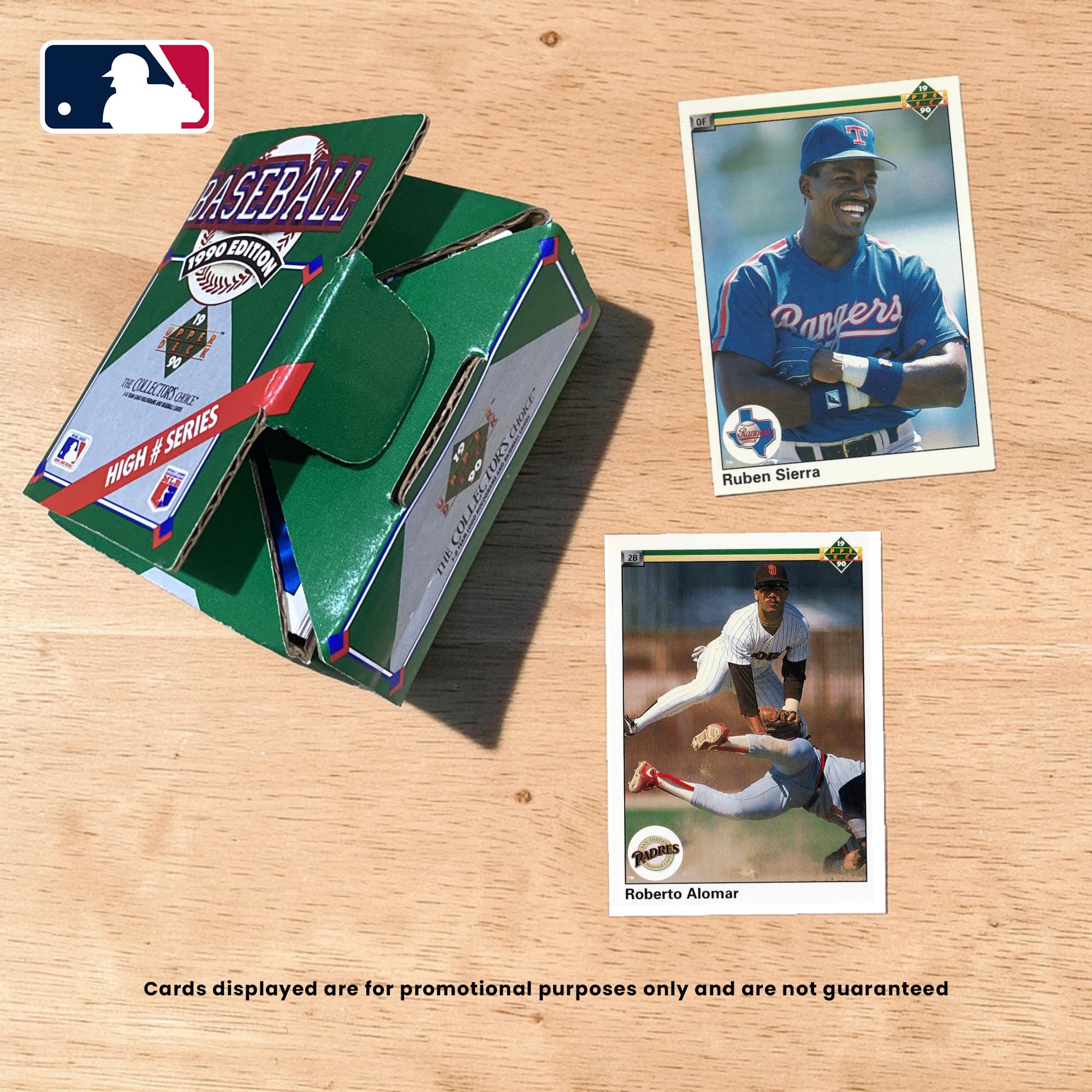 MLB 1990 Upper Deck Baseball High # Series Set | 100 Cards