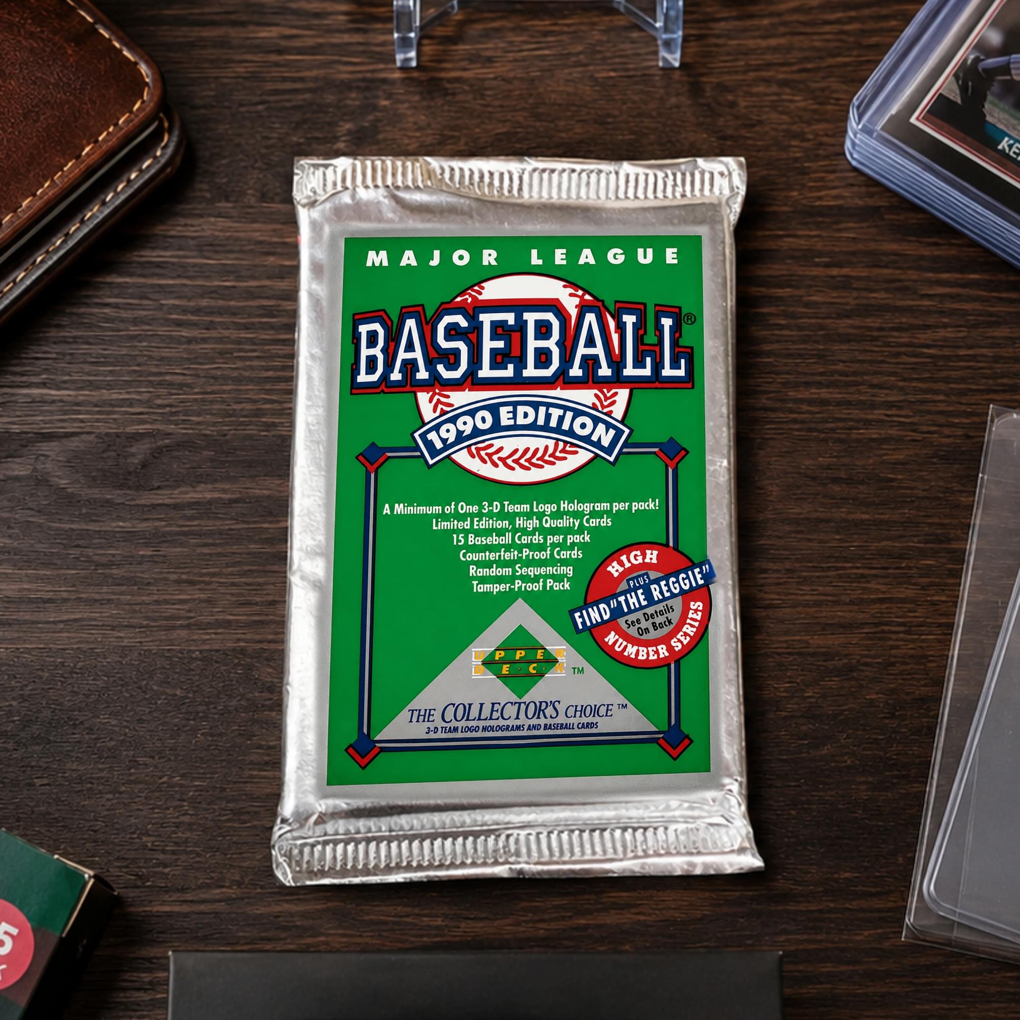 MLB 1990 Upper Deck Baseball Pack | 15 Cards