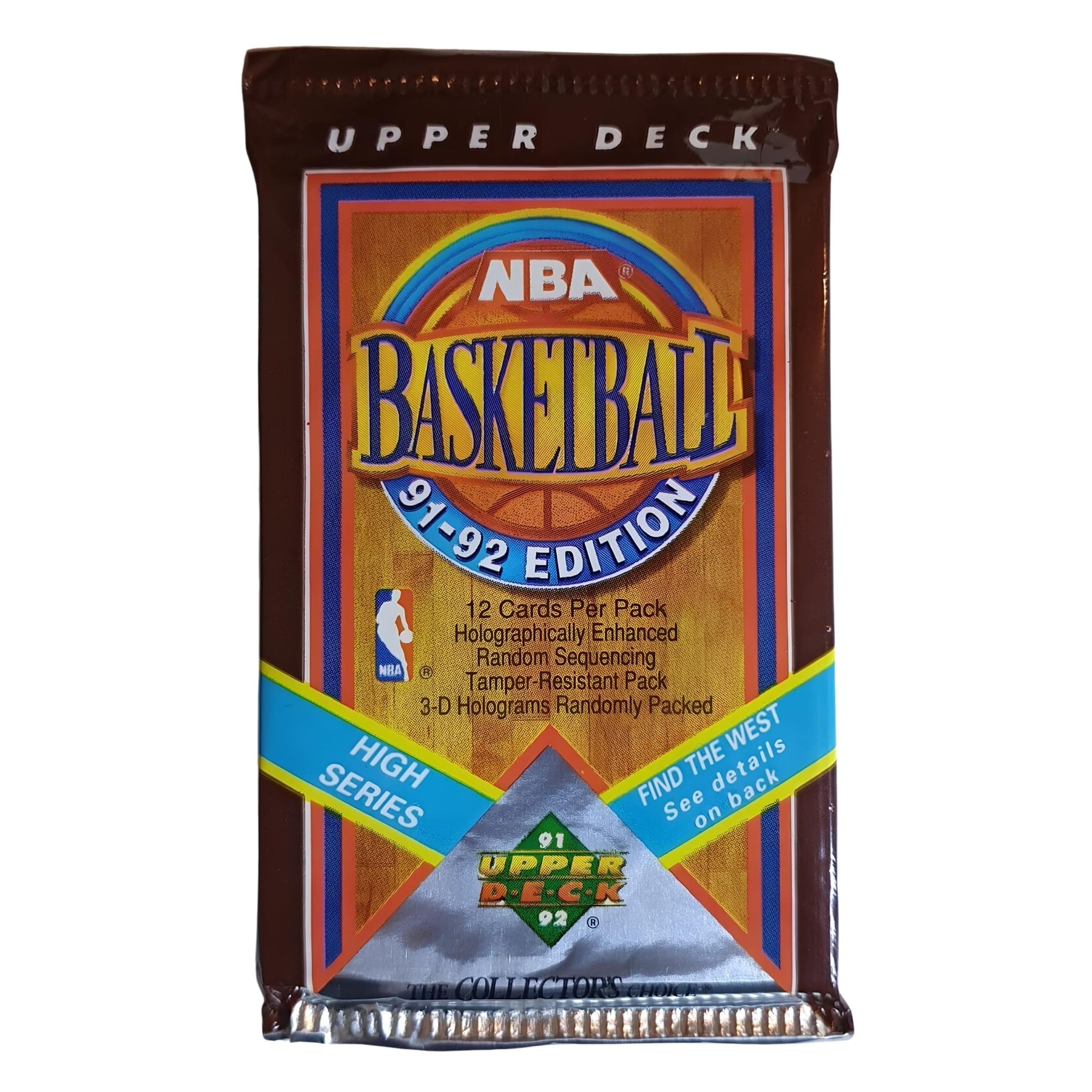 NBA 1991-92 Upper Deck Basketball High Series Single Pack | 12 Cards