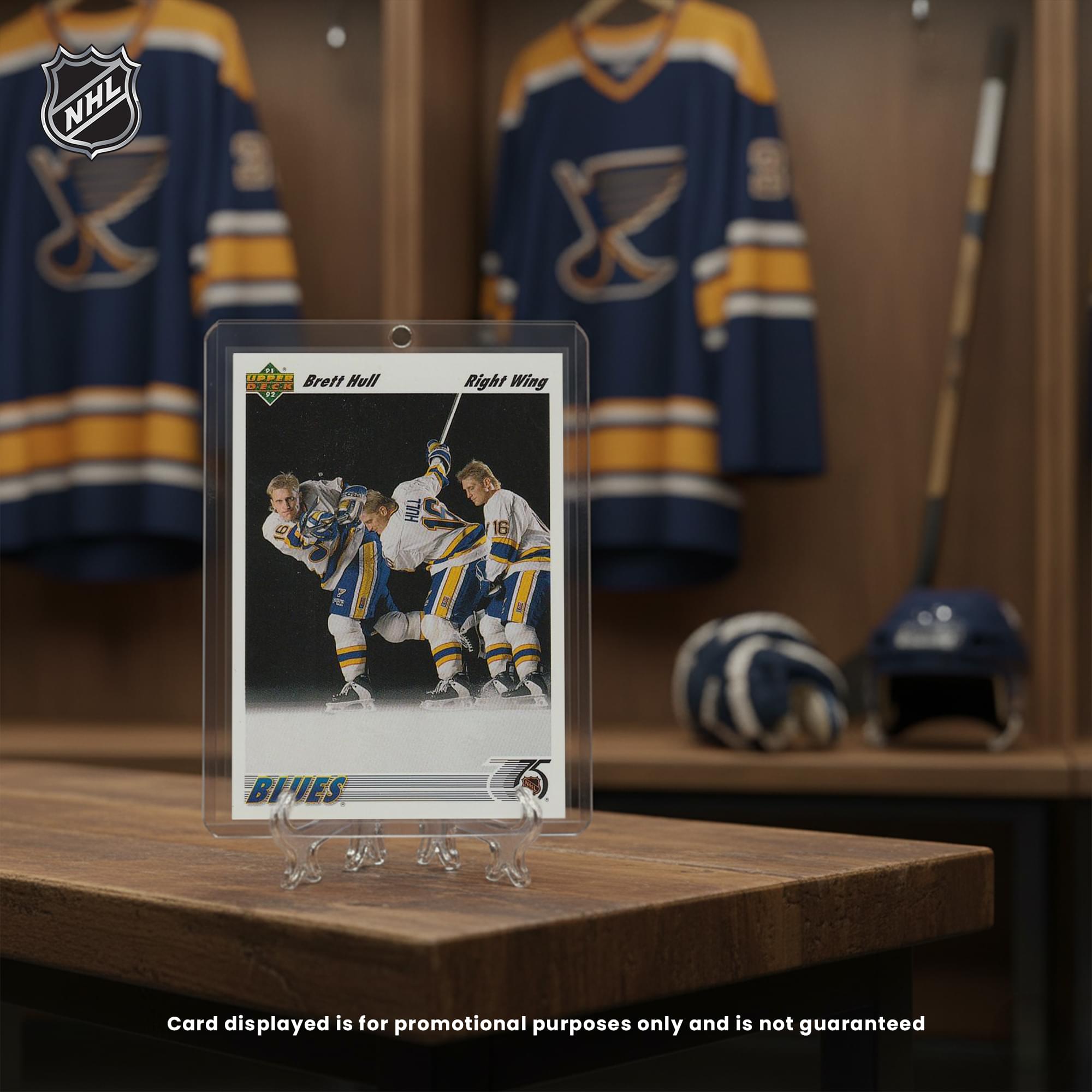 NHL 1991-1992 Upper Deck High Series Sealed Jumbo Pack |17 Cards