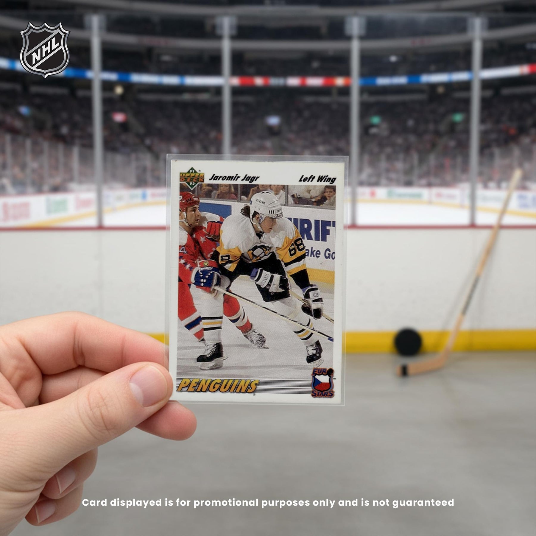 NHL 1991-1992 Upper Deck High Series Sealed Jumbo Pack |17 Cards