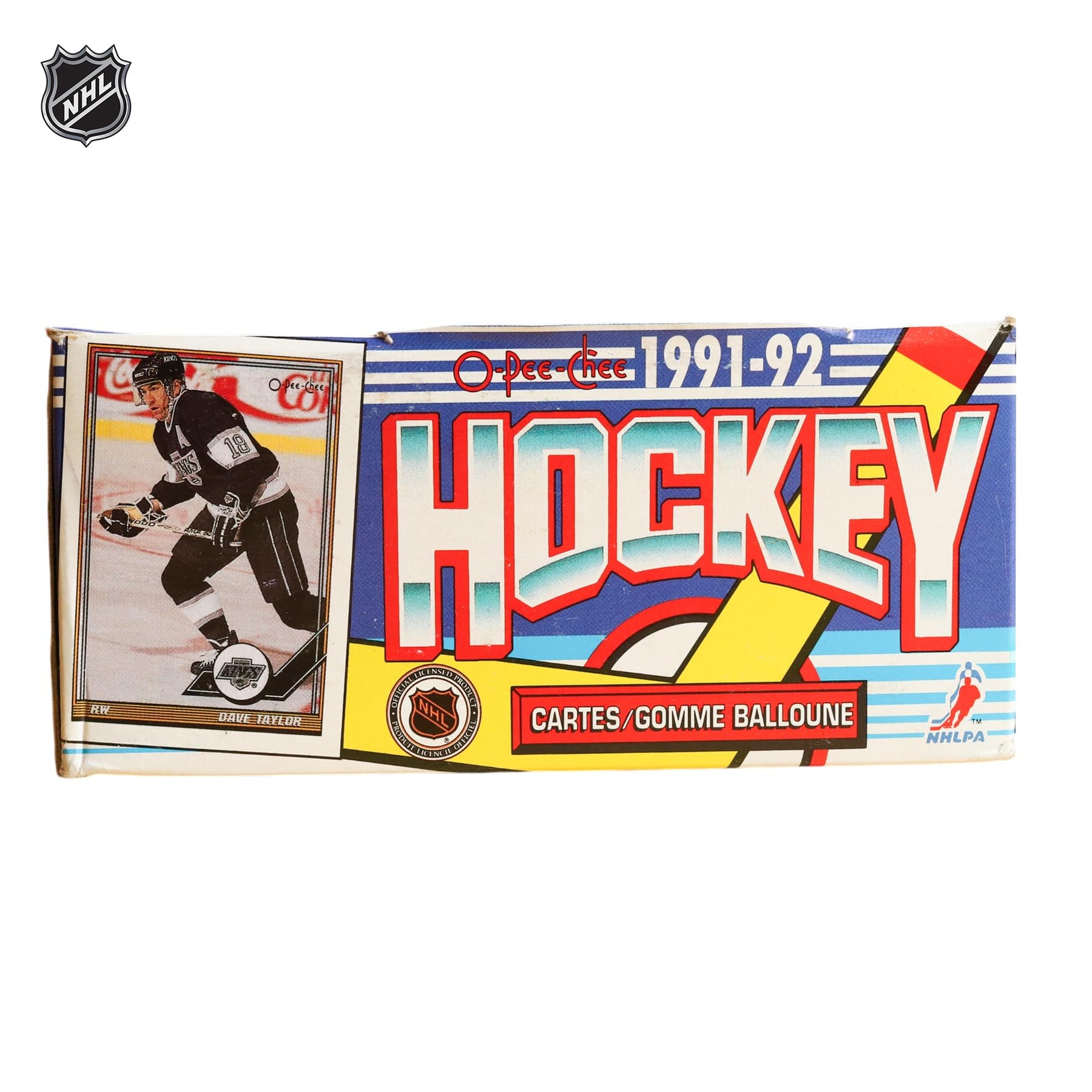 NHL 1991-92 O-Pee-Chee Hockey 36 Pack Wax Box