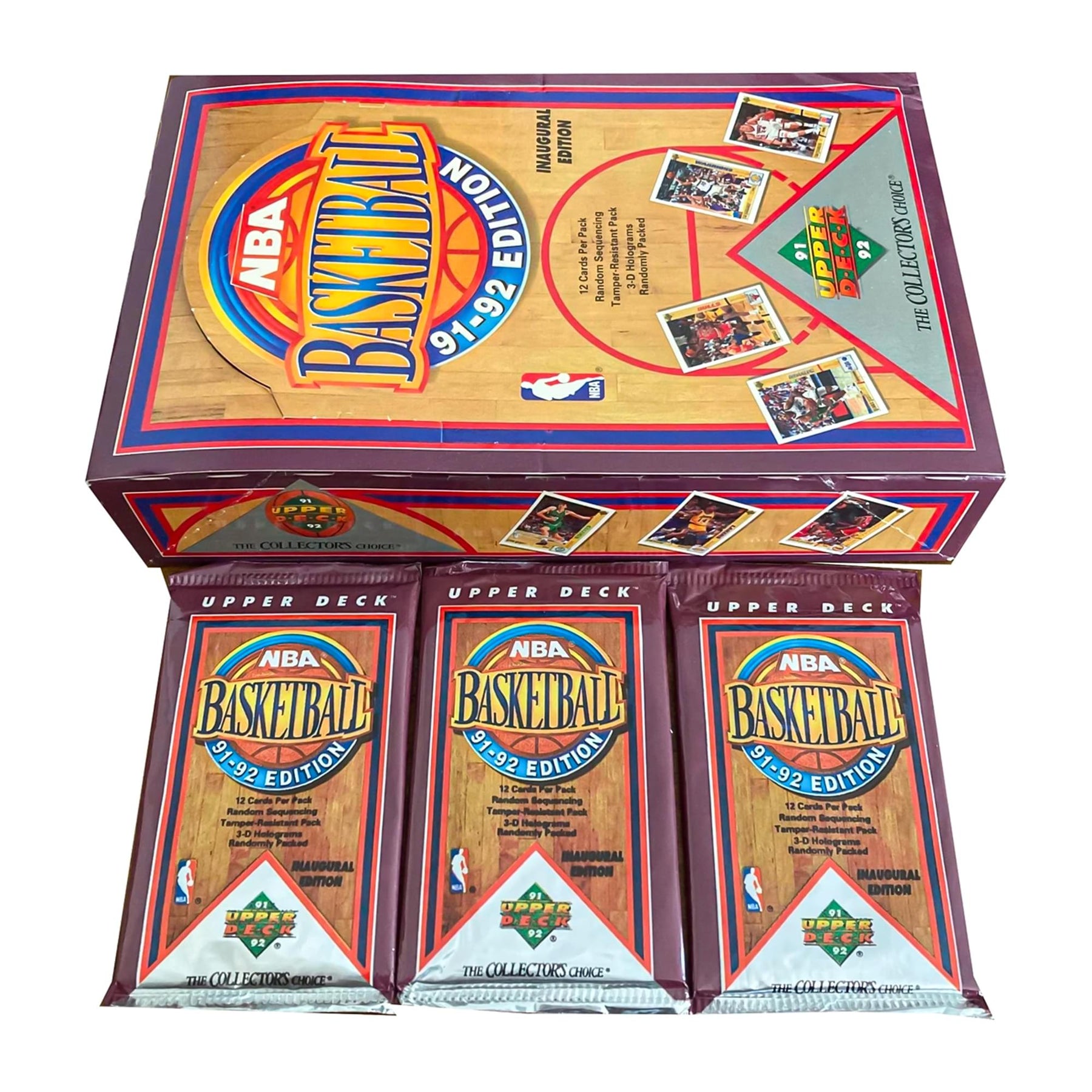 NBA 1991-92 Upper Deck Basketball Trading Card Factory Set
