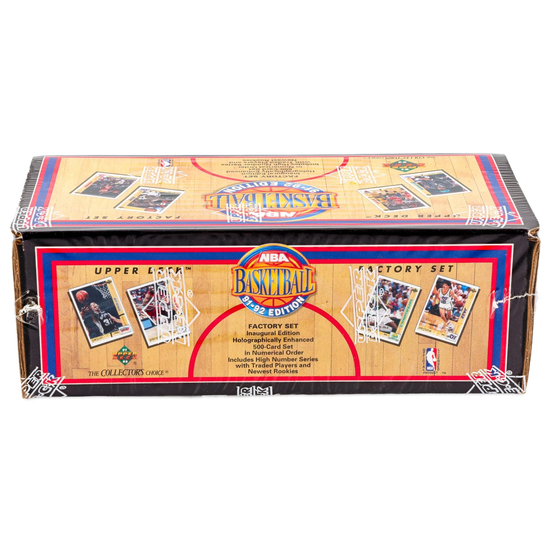 Upper Deck 1991-1992 NBA Basketball Trading Card Factory Set (Inaugural Edition)
