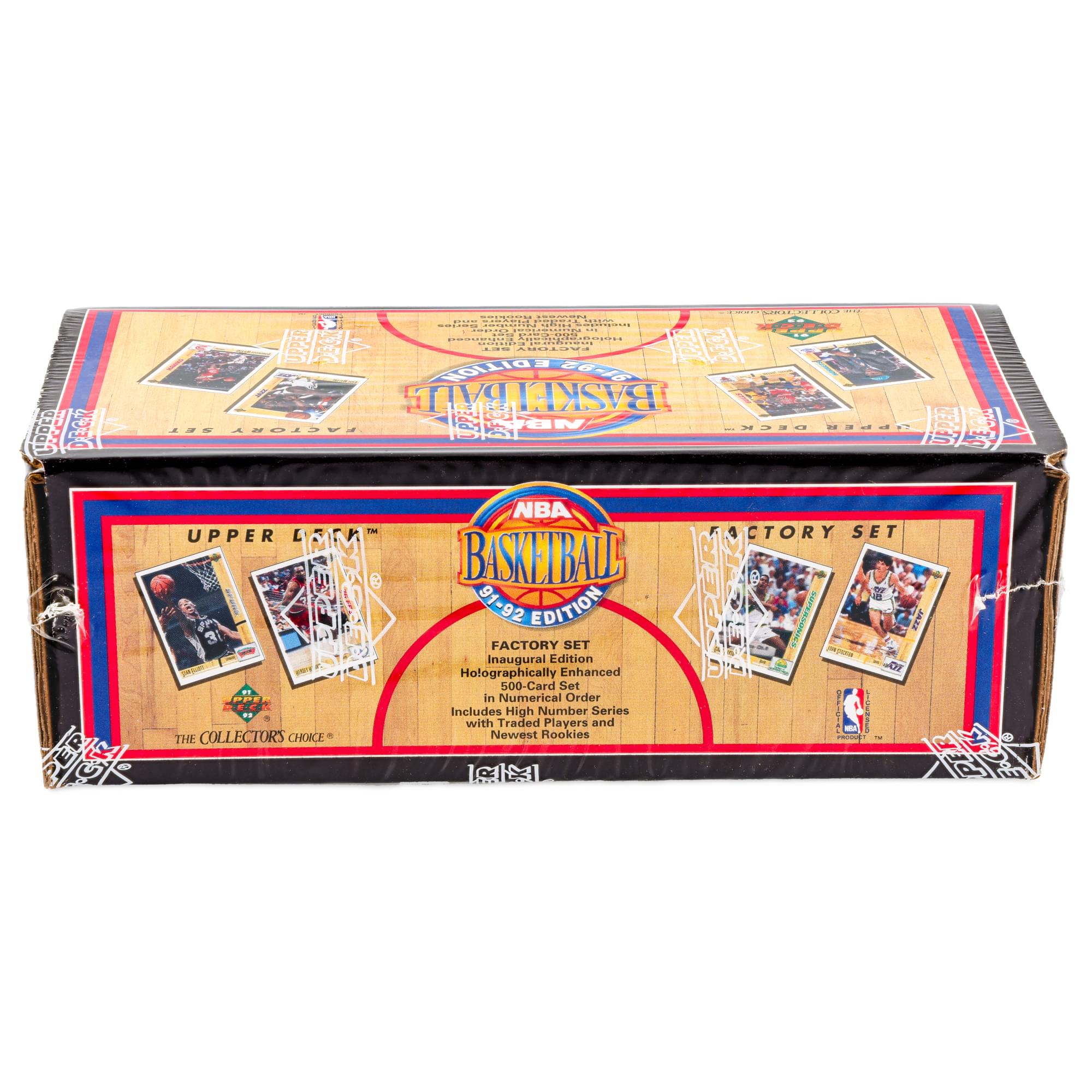 Upper Deck 1991-1992 NBA Basketball Trading Card Factory Set (Inaugural Edition)