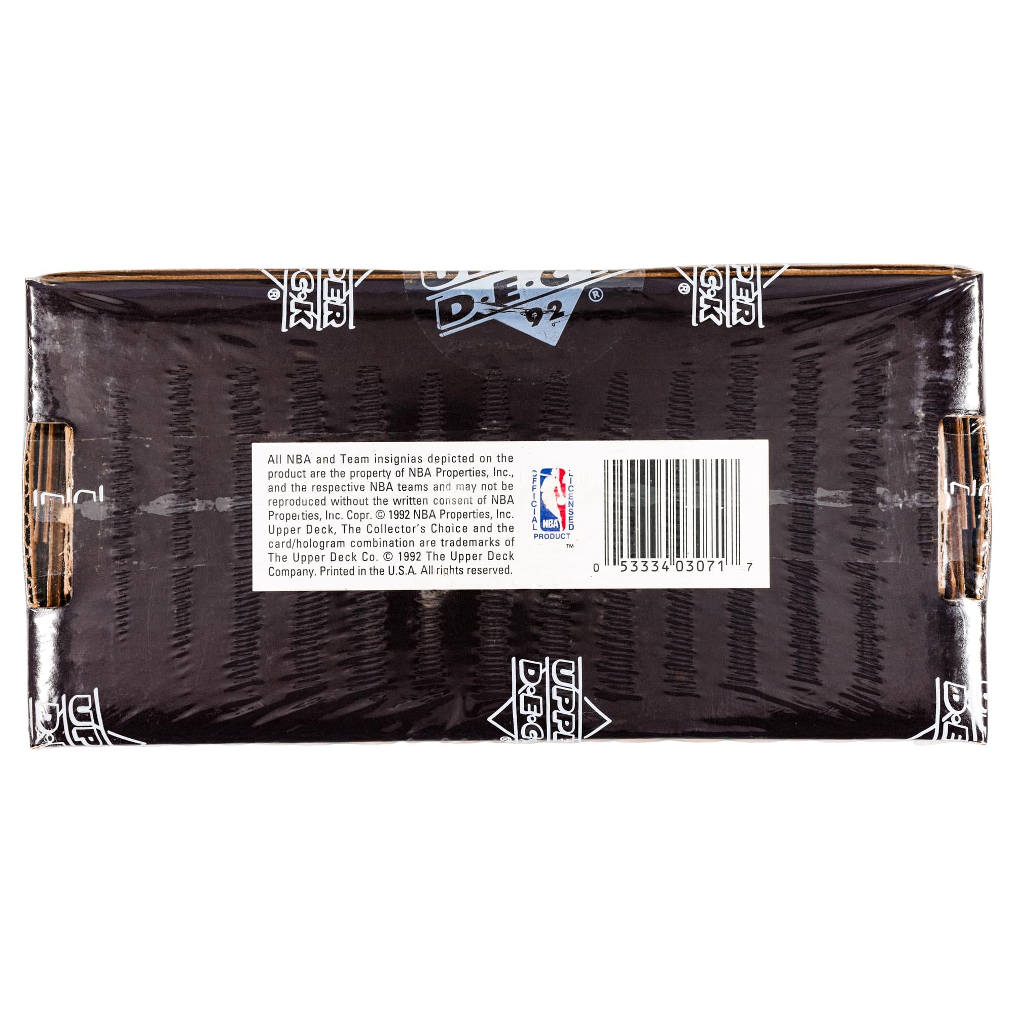 Upper Deck 1991-1992 NBA Basketball Trading Card Factory Set (Inaugural Edition)