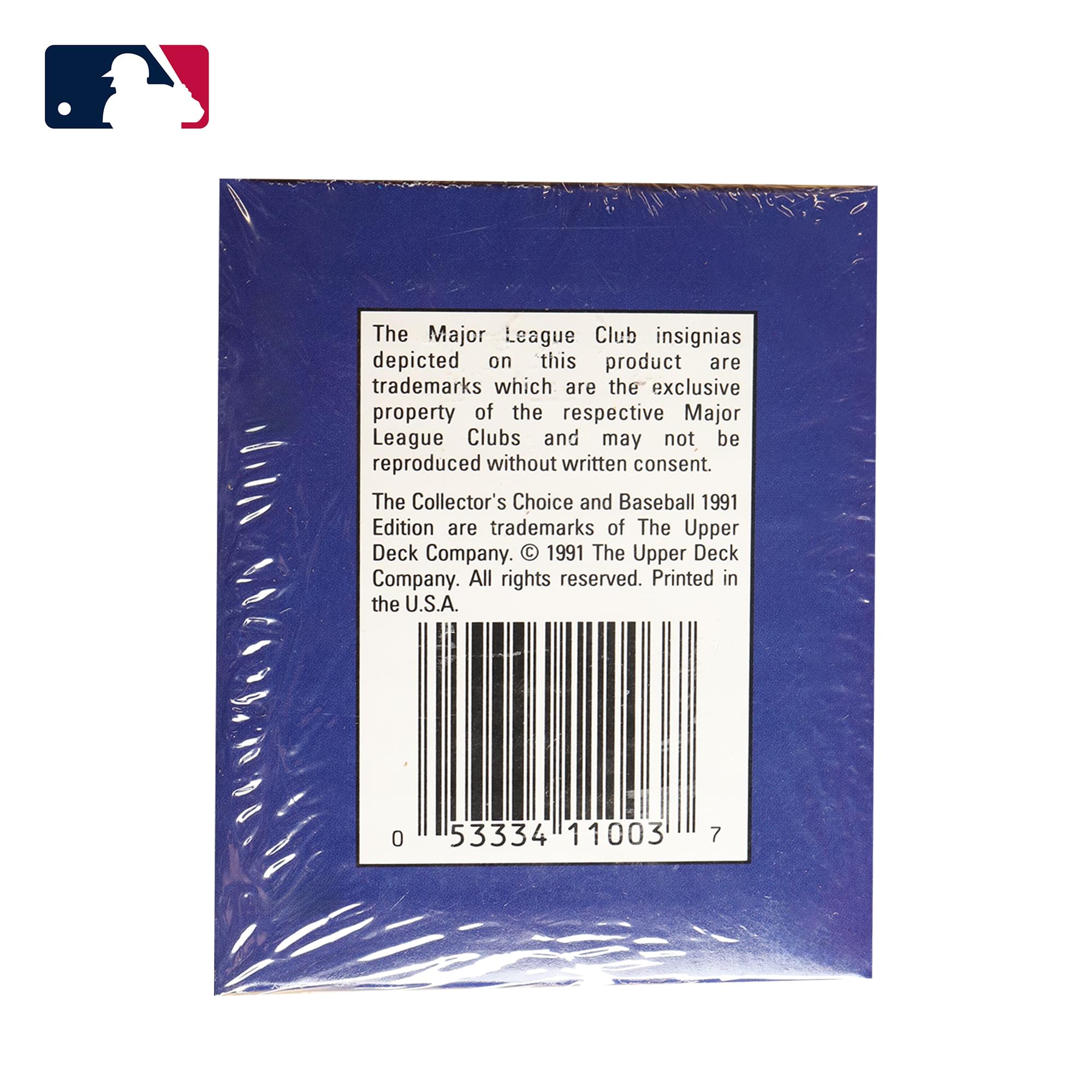 MLB 1991 Upper Deck Baseball Final Edition Sealed Set | 100 Cards
