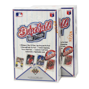MLB 1991 Upper Deck Baseball Low and High Series Sealed Box | 36 Packs