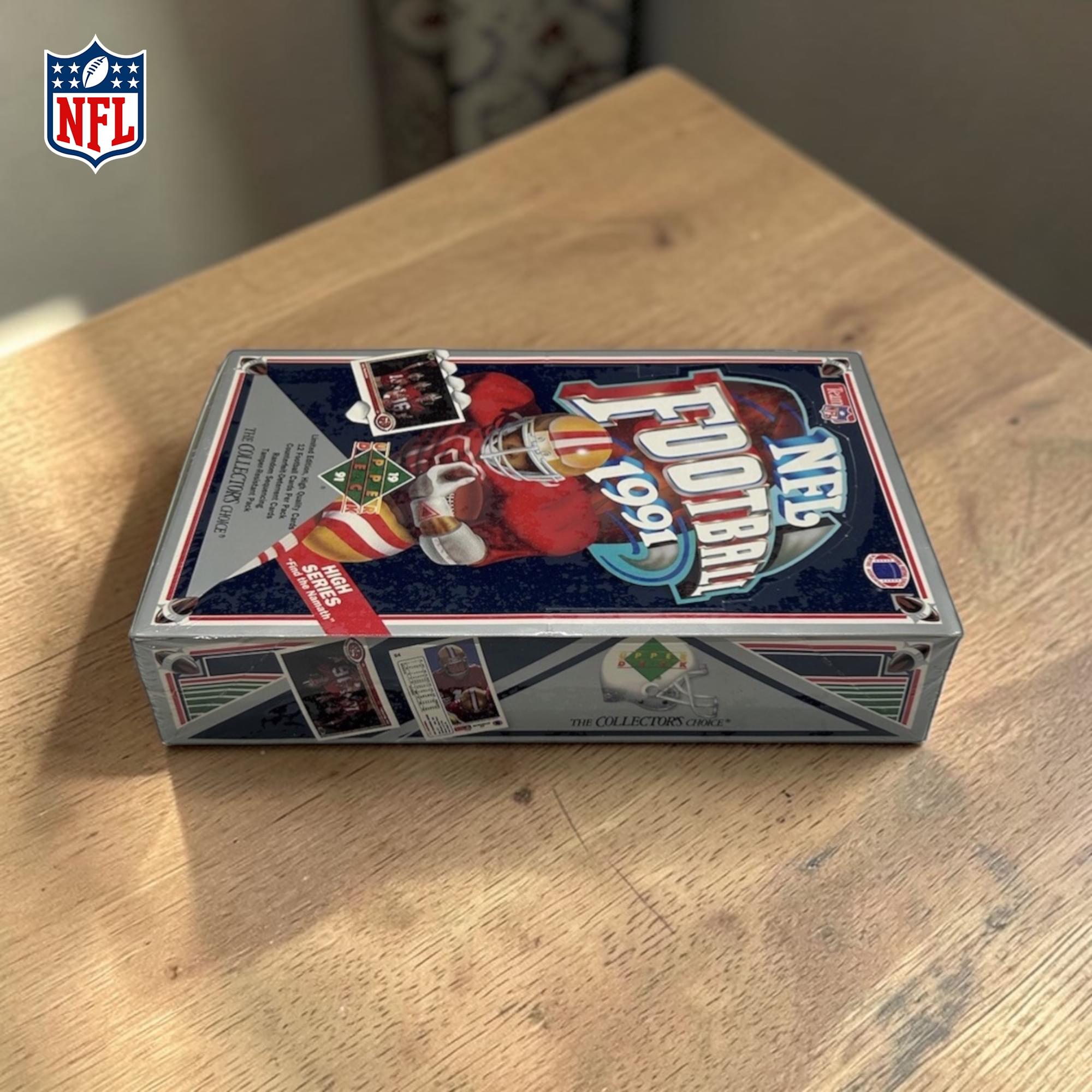 NFL 1991 Upper Deck High Series Find Namath Sealed Box | 36 Packs
