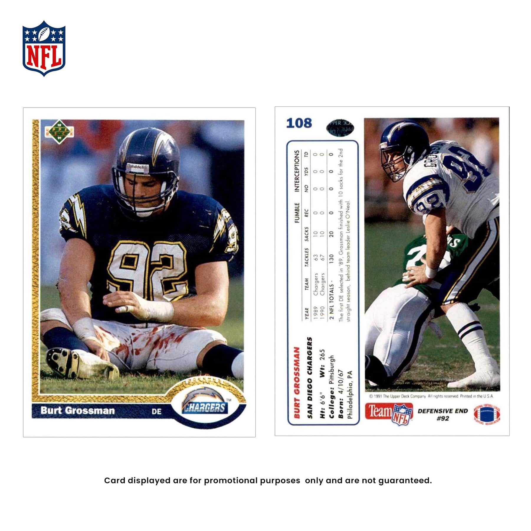 NFL 1991 Upper Deck Football Complete Set | 700 Cards