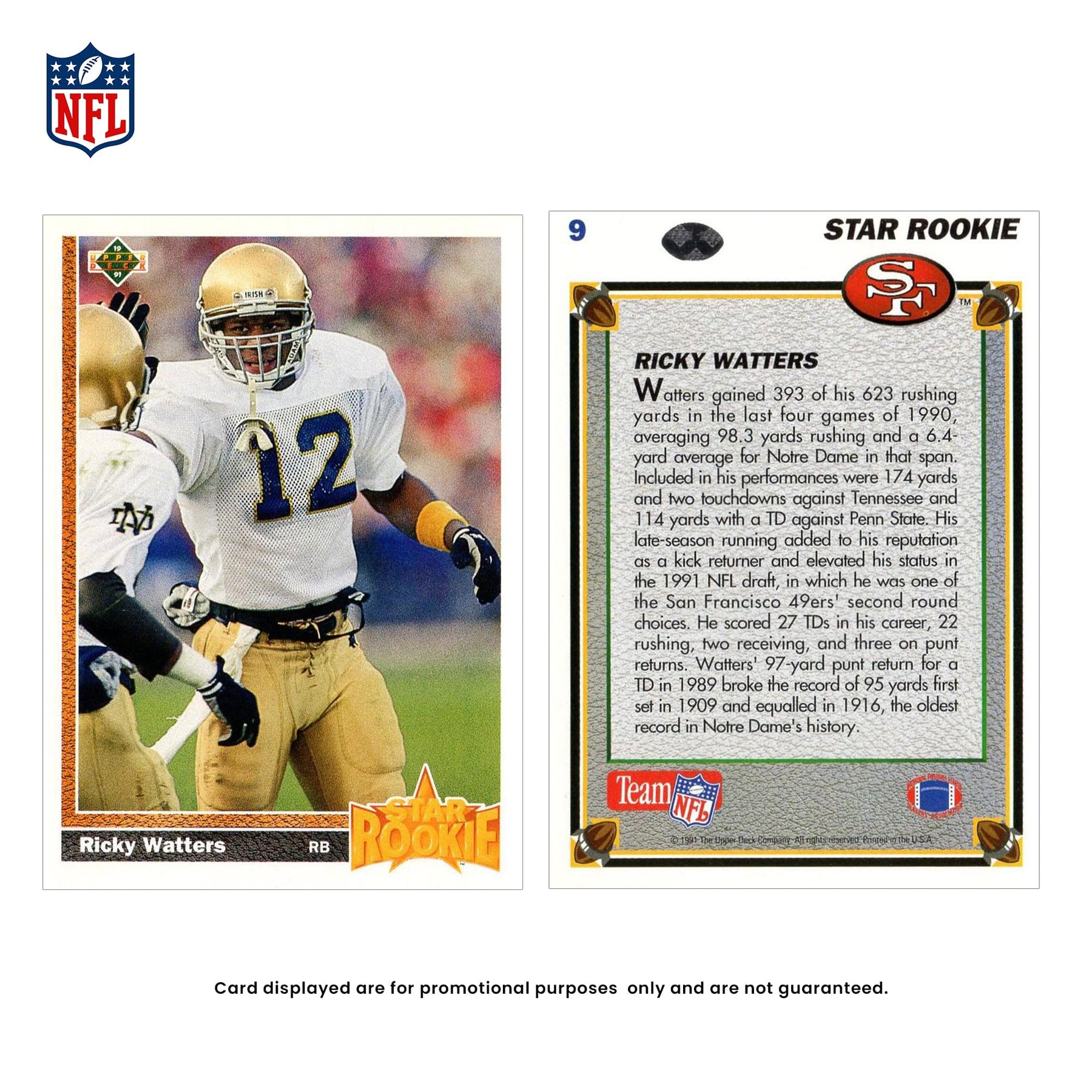 NFL 1991 Upper Deck Football Complete Set | 700 Cards