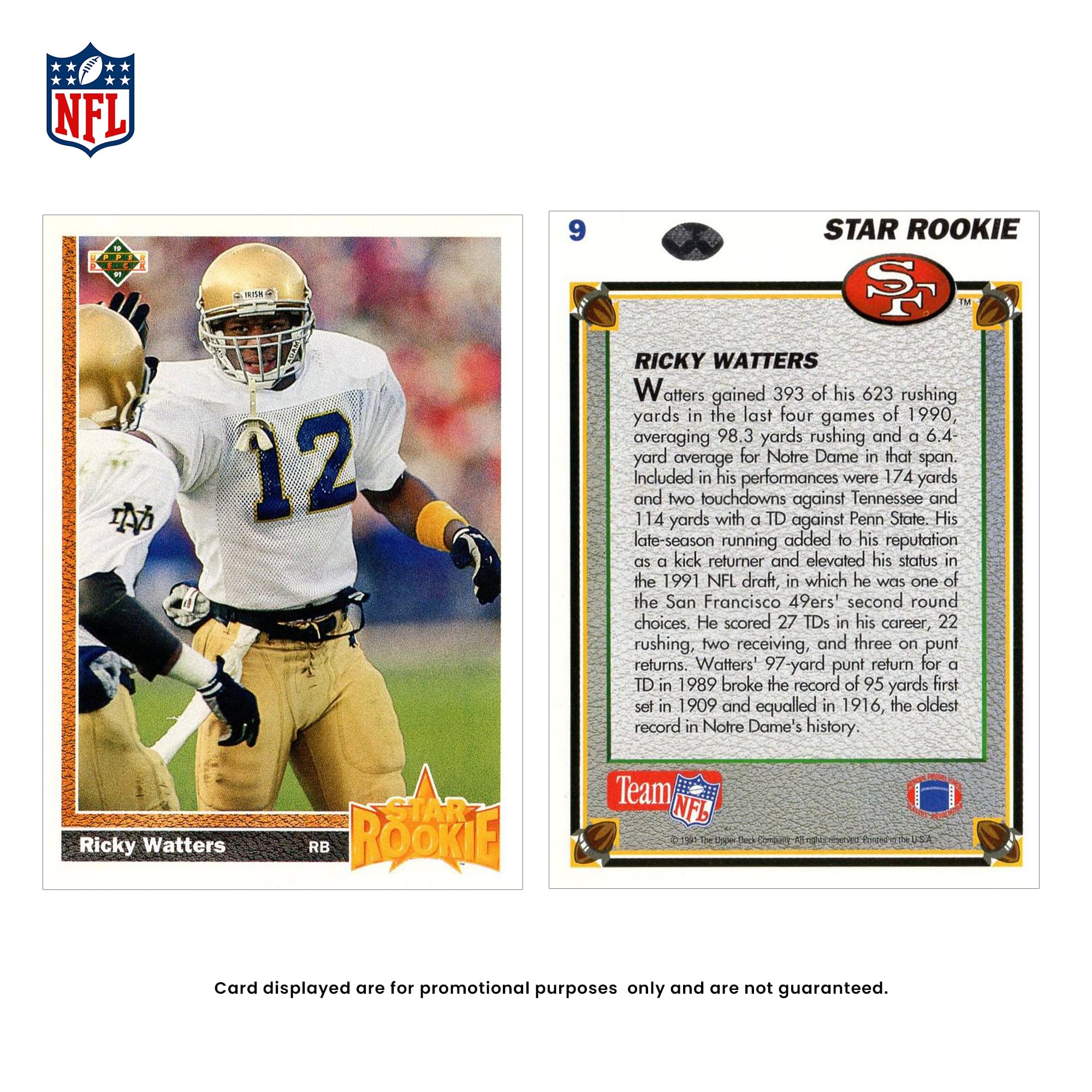 NFL 1991 Upper Deck Football Complete Set | 700 Cards