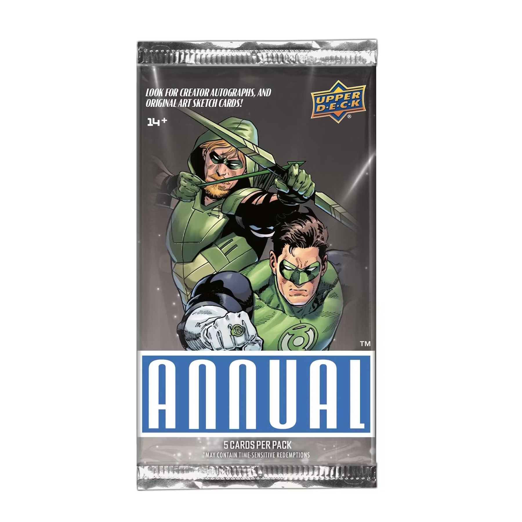 DC Comics 2024/25 Upper Deck Platinum Annual Blaster Box | 6 Packs