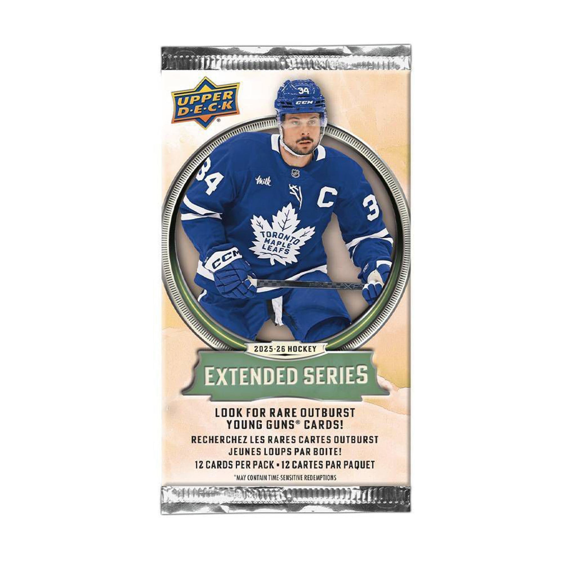 NHL 2025/26 Upper Deck Extended Series Blaster Box | 4 Packs