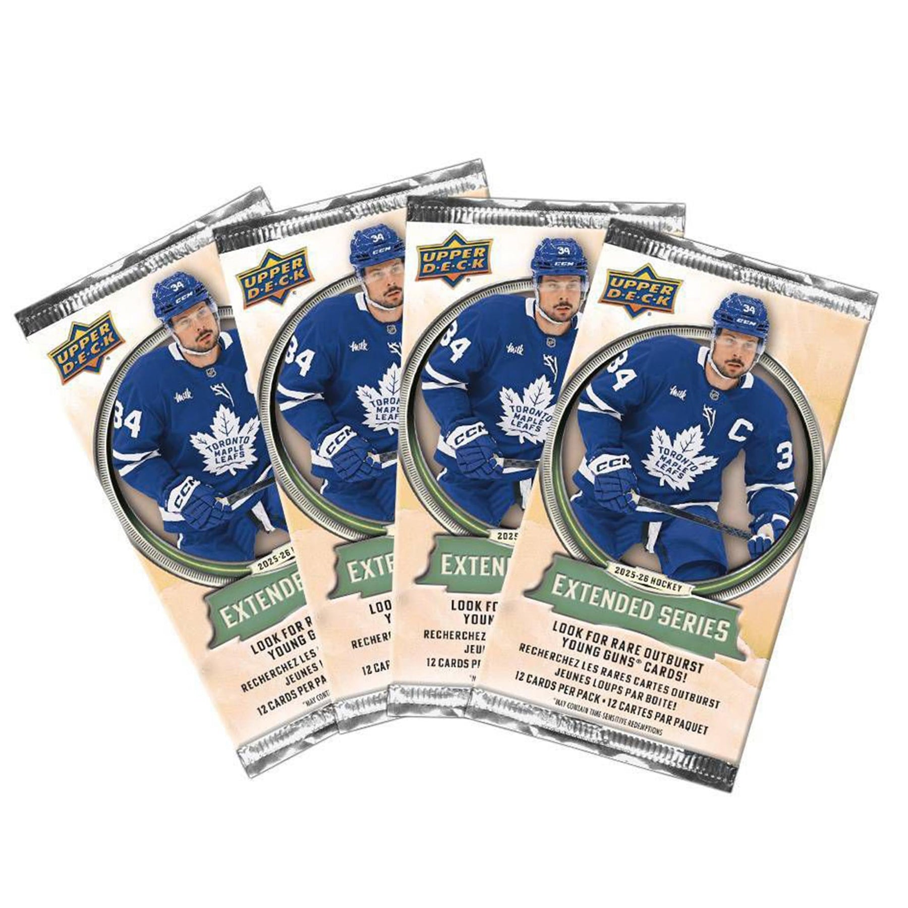 NHL 2025/26 Upper Deck Extended Series Blaster Box | 4 Packs