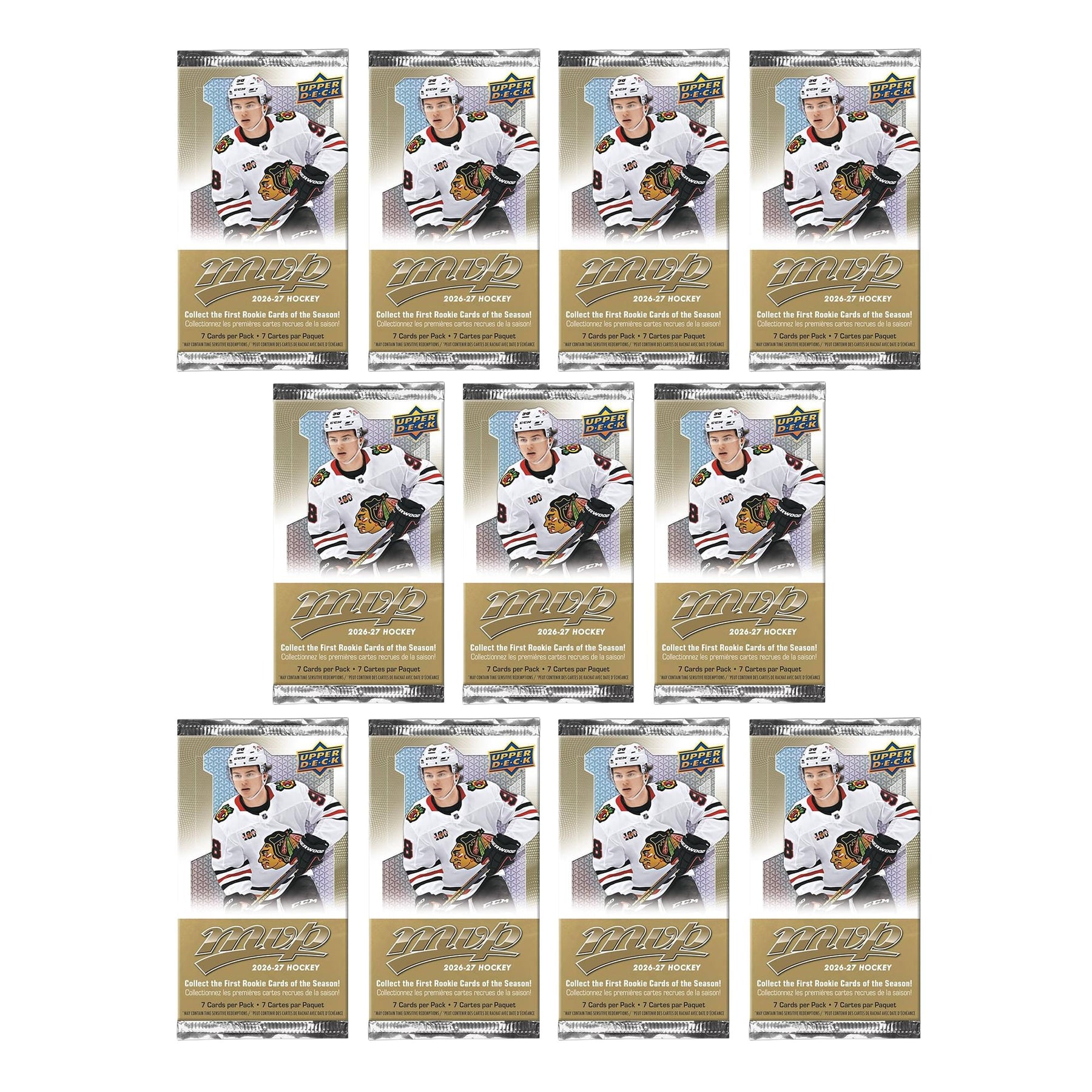NHL 2026/27 Upper Deck MVP Hockey Blaster Box | 11 Packs