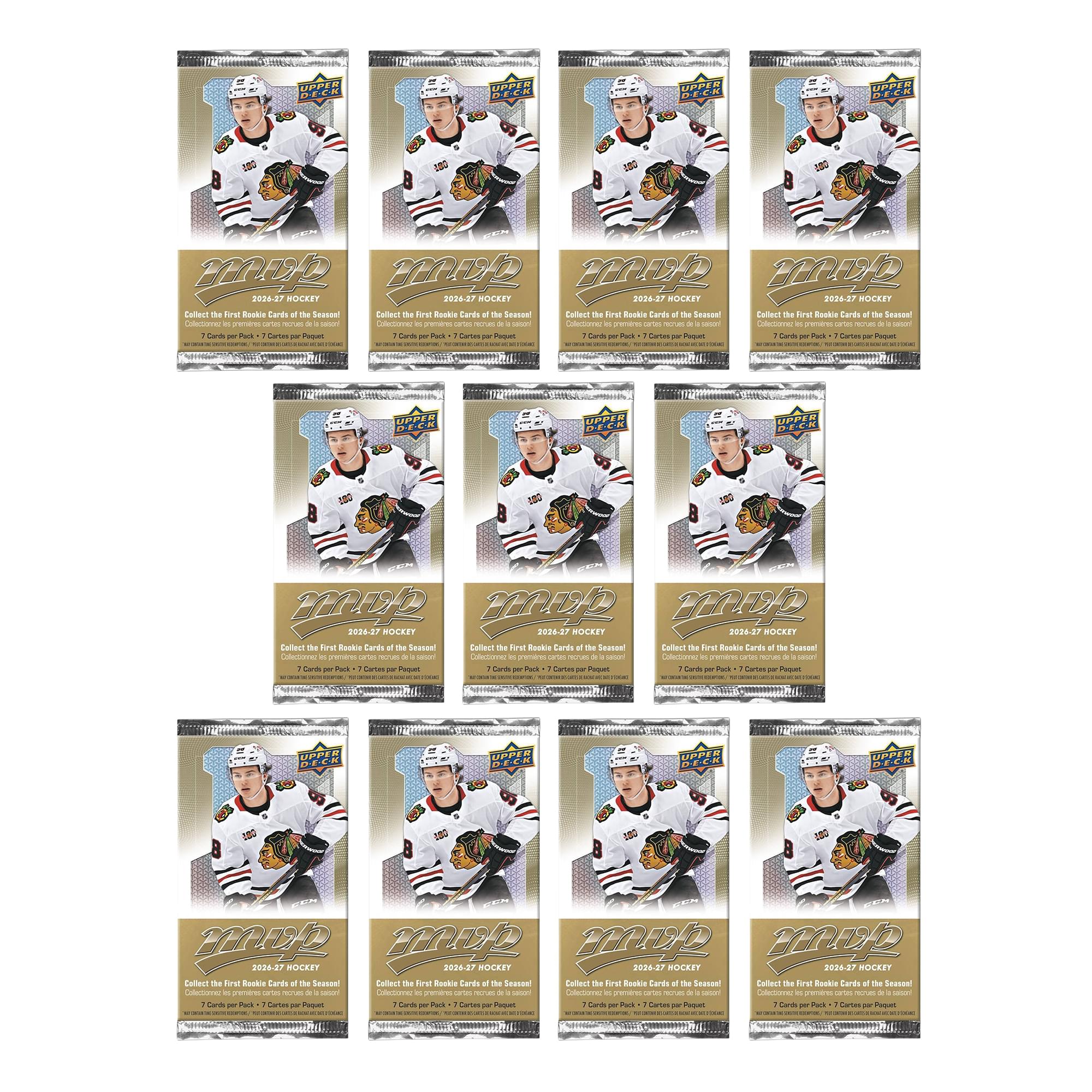 NHL 2026/27 Upper Deck MVP Hockey Blaster Box | 11 Packs