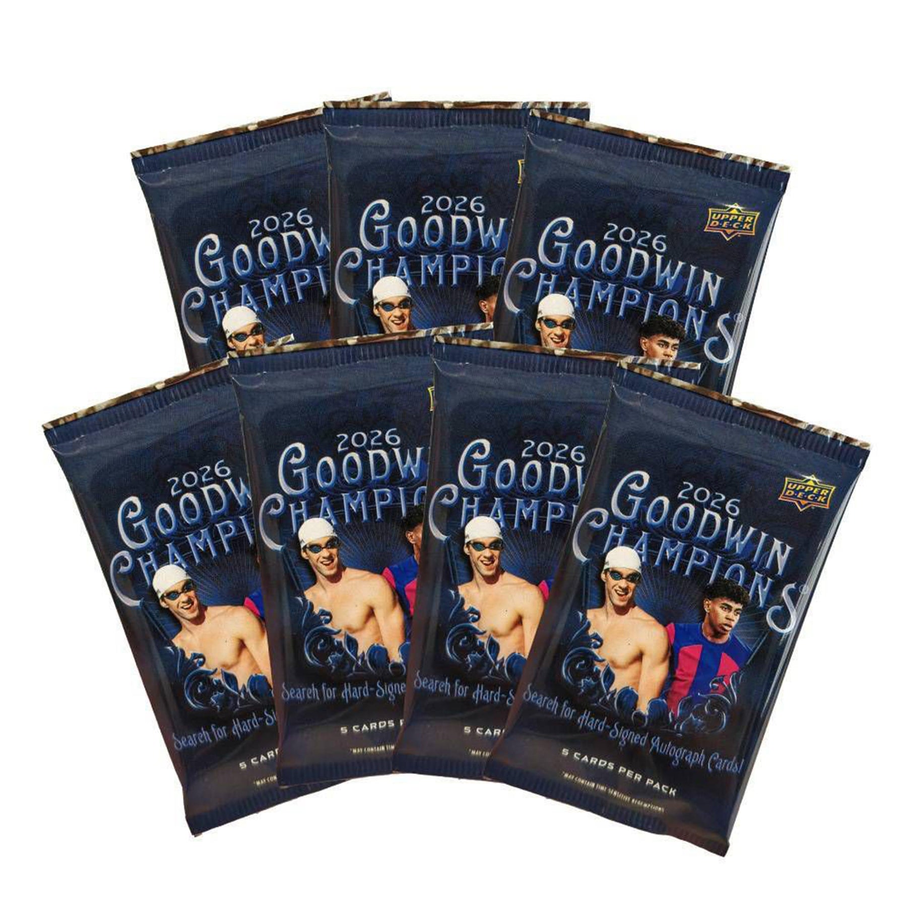 2026 Upper Deck Goodwin Champions Blaster Box | 6 Packs + Bonus Pack Per Box