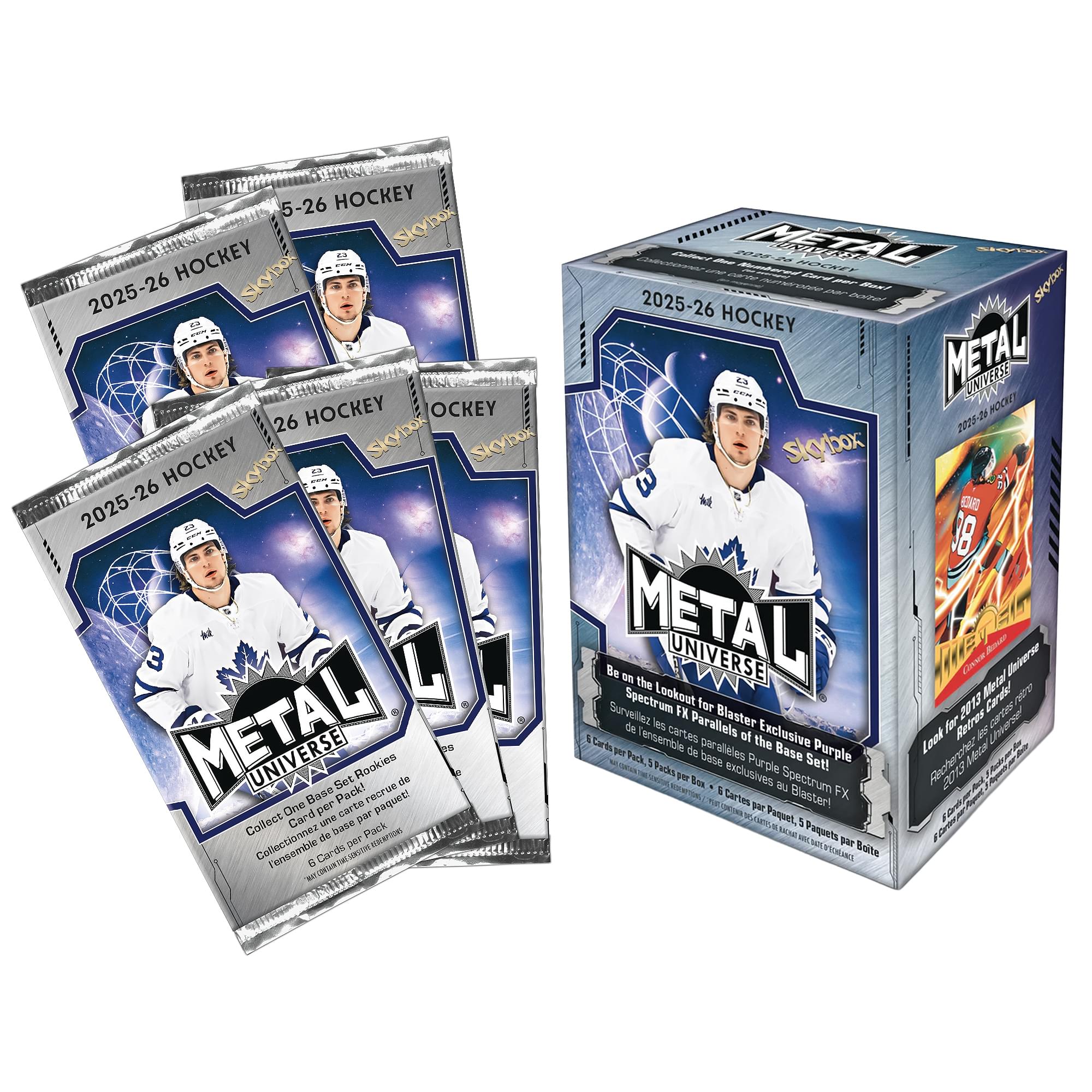 NHL 2025/26 Upper Deck Skybox Metal Universe Hockey Blaster Box | 25 Cards
