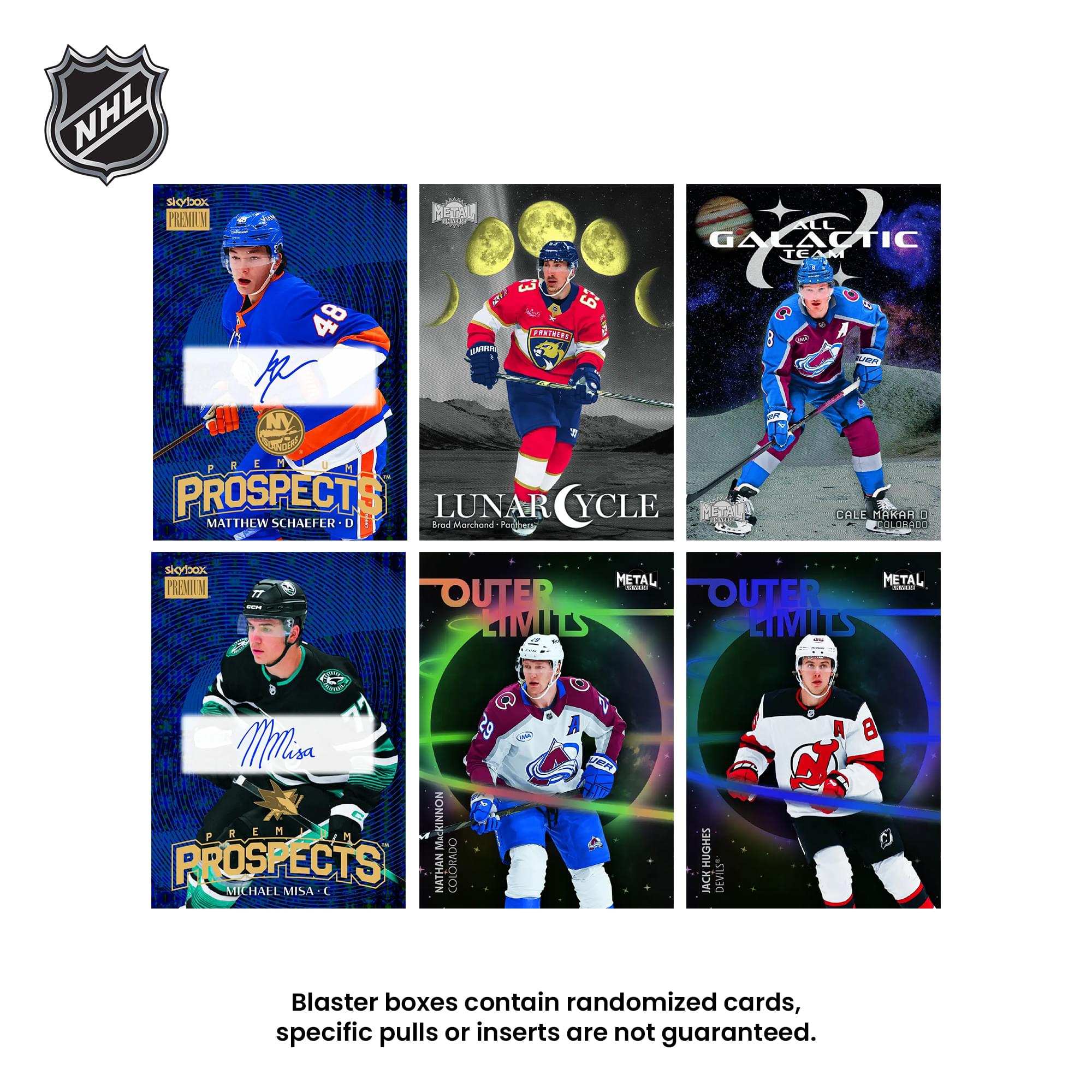 NHL 2025/26 Upper Deck Skybox Metal Universe Hockey Blaster Box | 25 Cards
