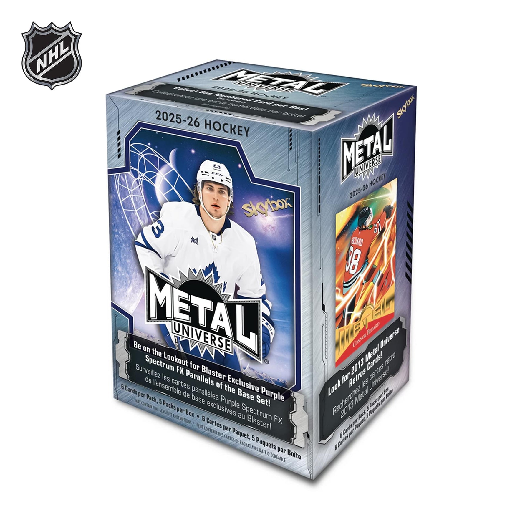 NHL 2025/26 Upper Deck Skybox Metal Universe Hockey Blaster Box | 25 Cards