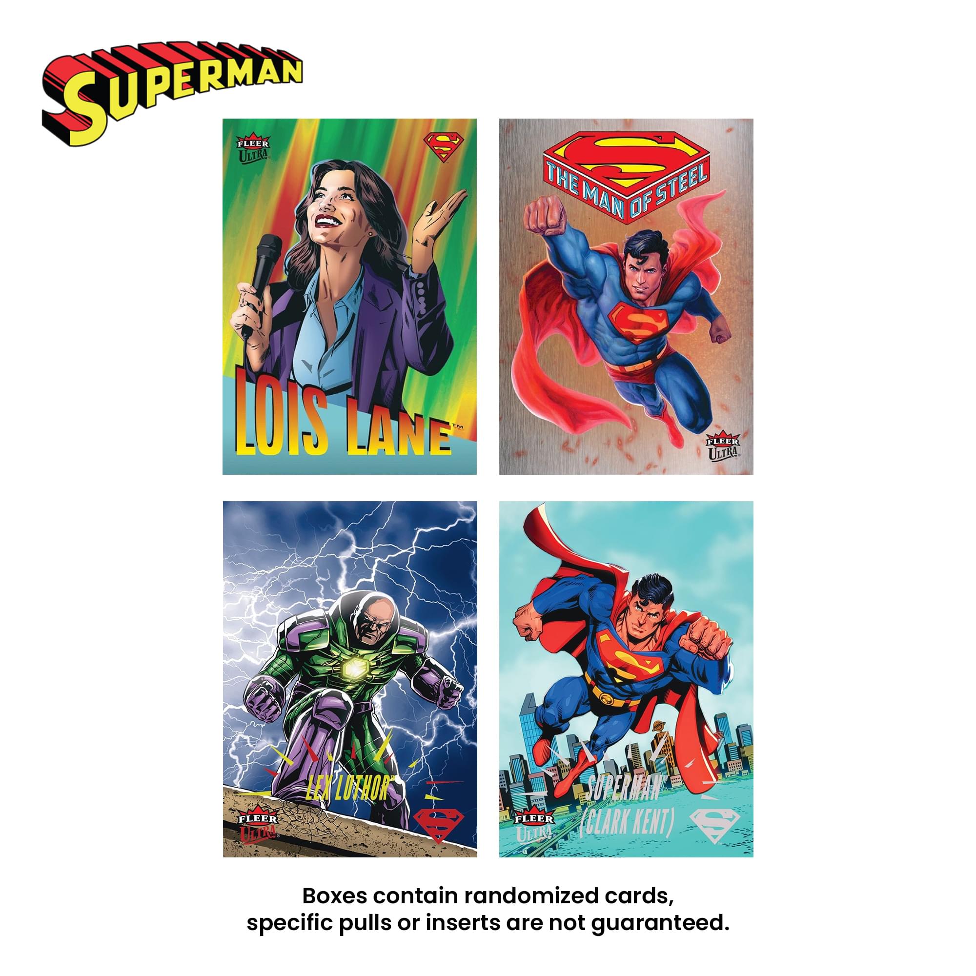 DC Comics 2026 Upper Deck Fleer Ultra Superman Blaster Box | 18 Cards