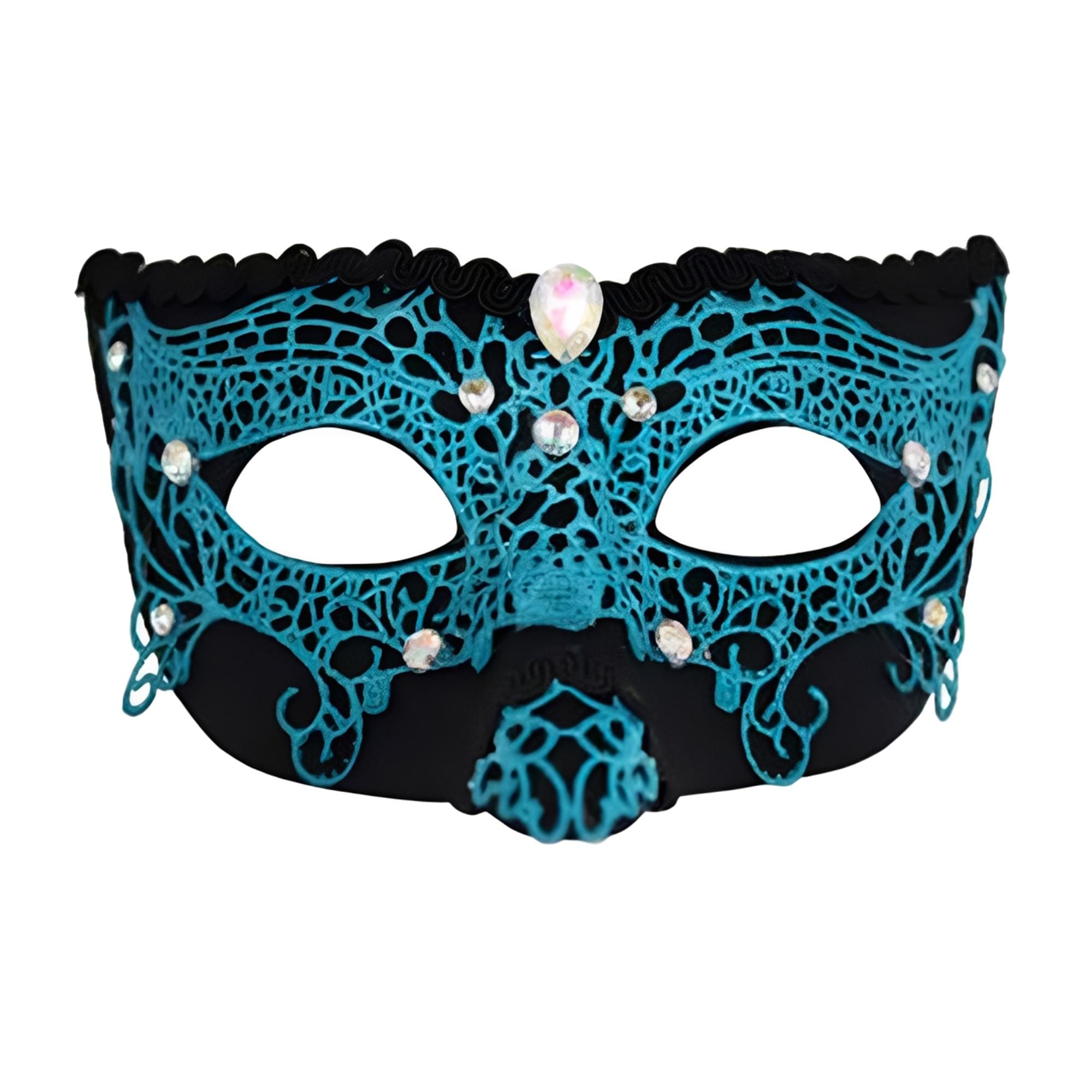 Delma Black/blue Mask Costume Accessory