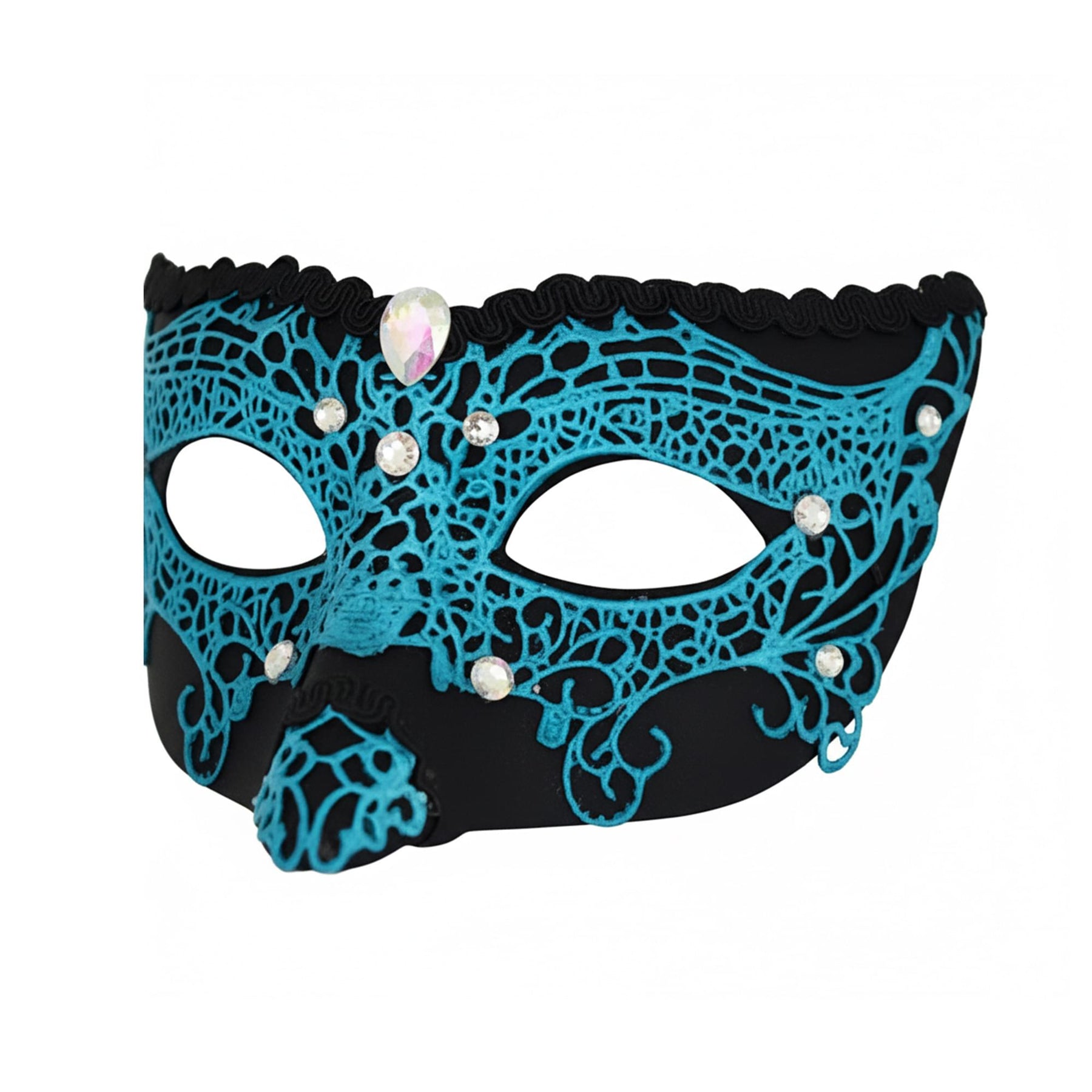 Delma Black/blue Mask Costume Accessory
