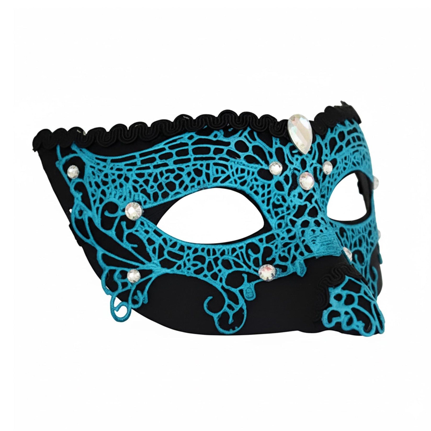 Delma Black/blue Mask Costume Accessory