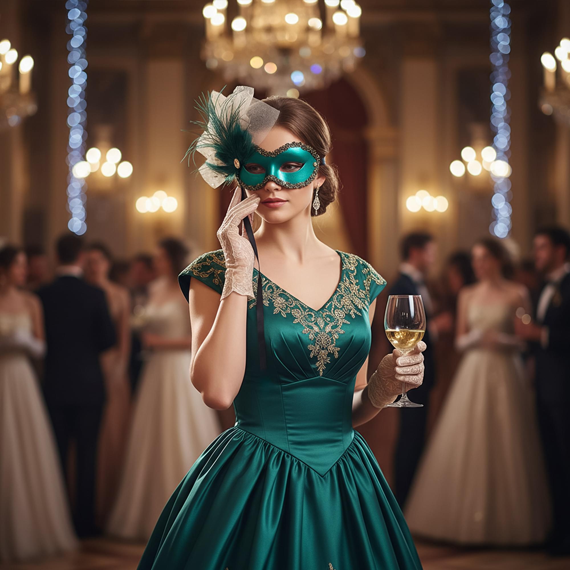 Mariko Mask Costume Accessory